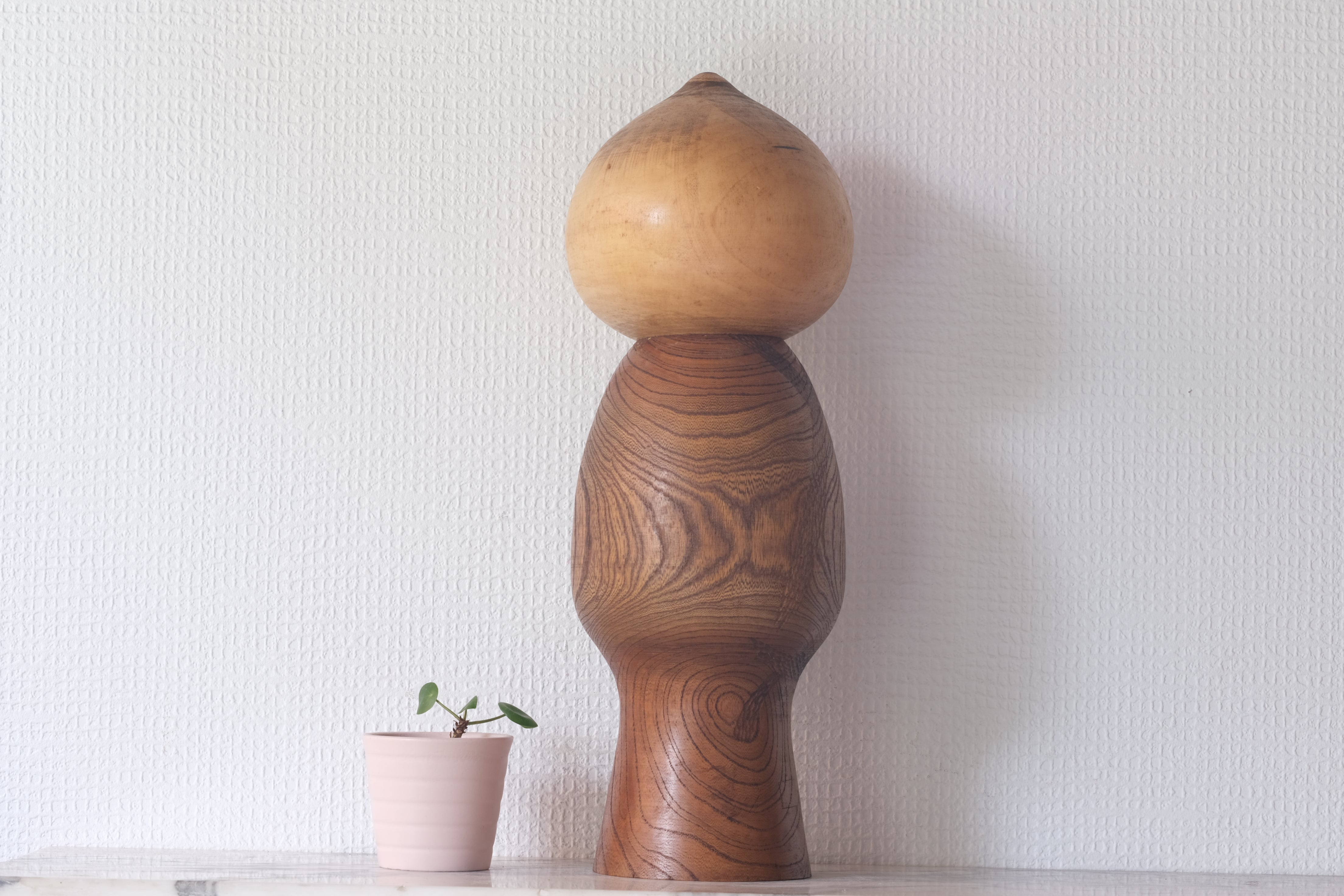 Famous Vintage Mushin Kokeshi By Watanabe Masao (1917-2007) | 35 cm