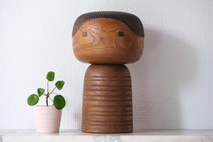 Large Rare Vintage Creative Kokeshi by Sanpei Yamanaka (1926-2012) | 27 cm