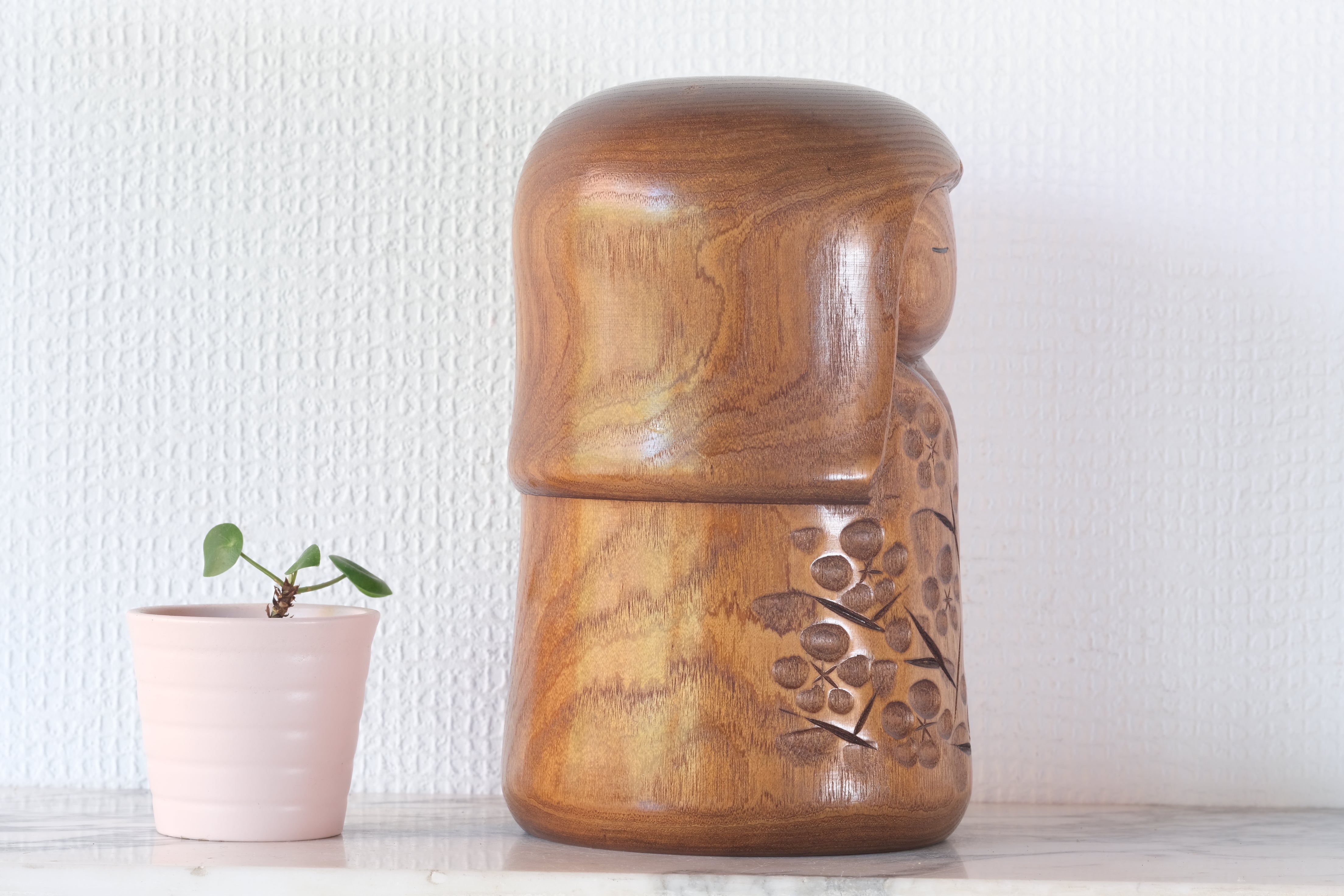 Exclusive Vintage Creative Kokeshi by Takeda Masashi (1930-) | 20 cm