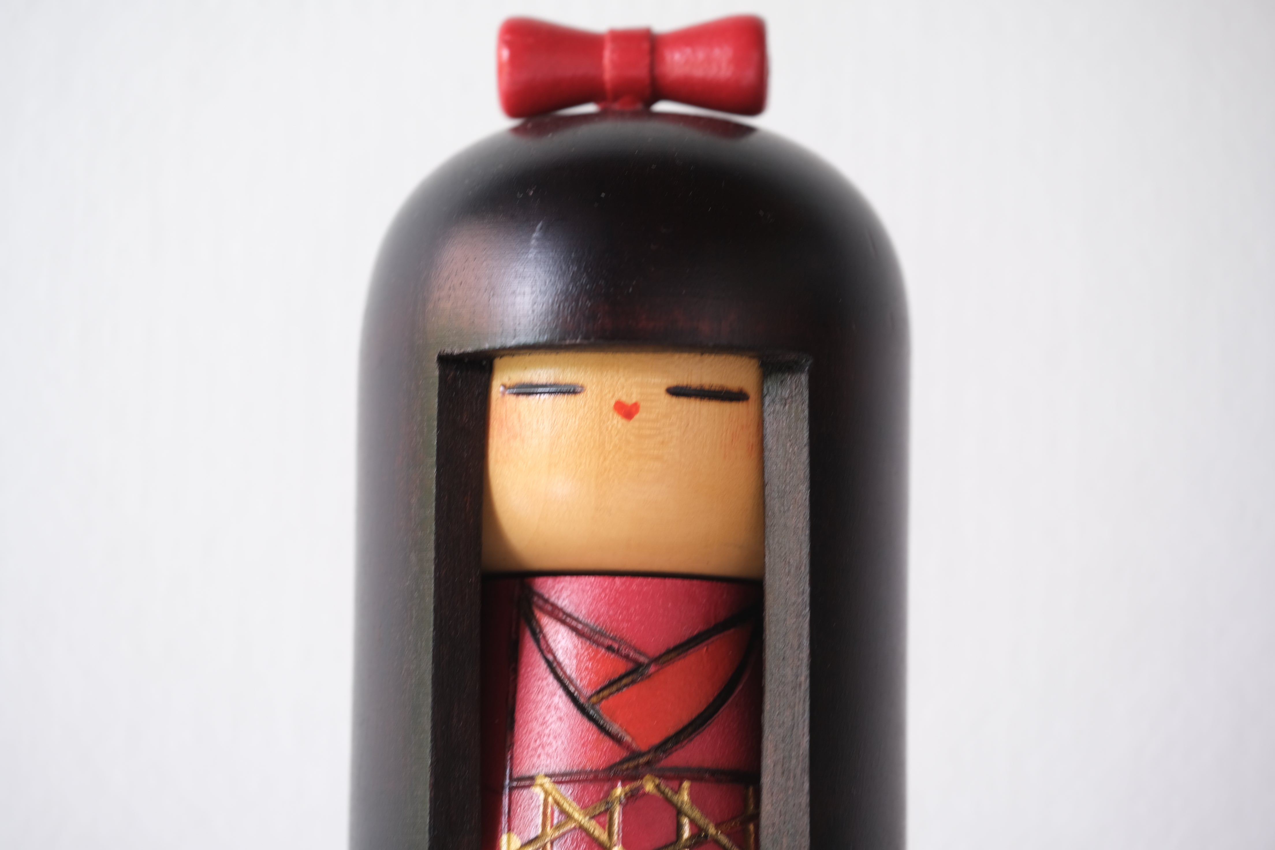 Vintage Gumma Kokeshi By Kazuo Takamizawa 高見沢一夫 (1927-) | 23 cm