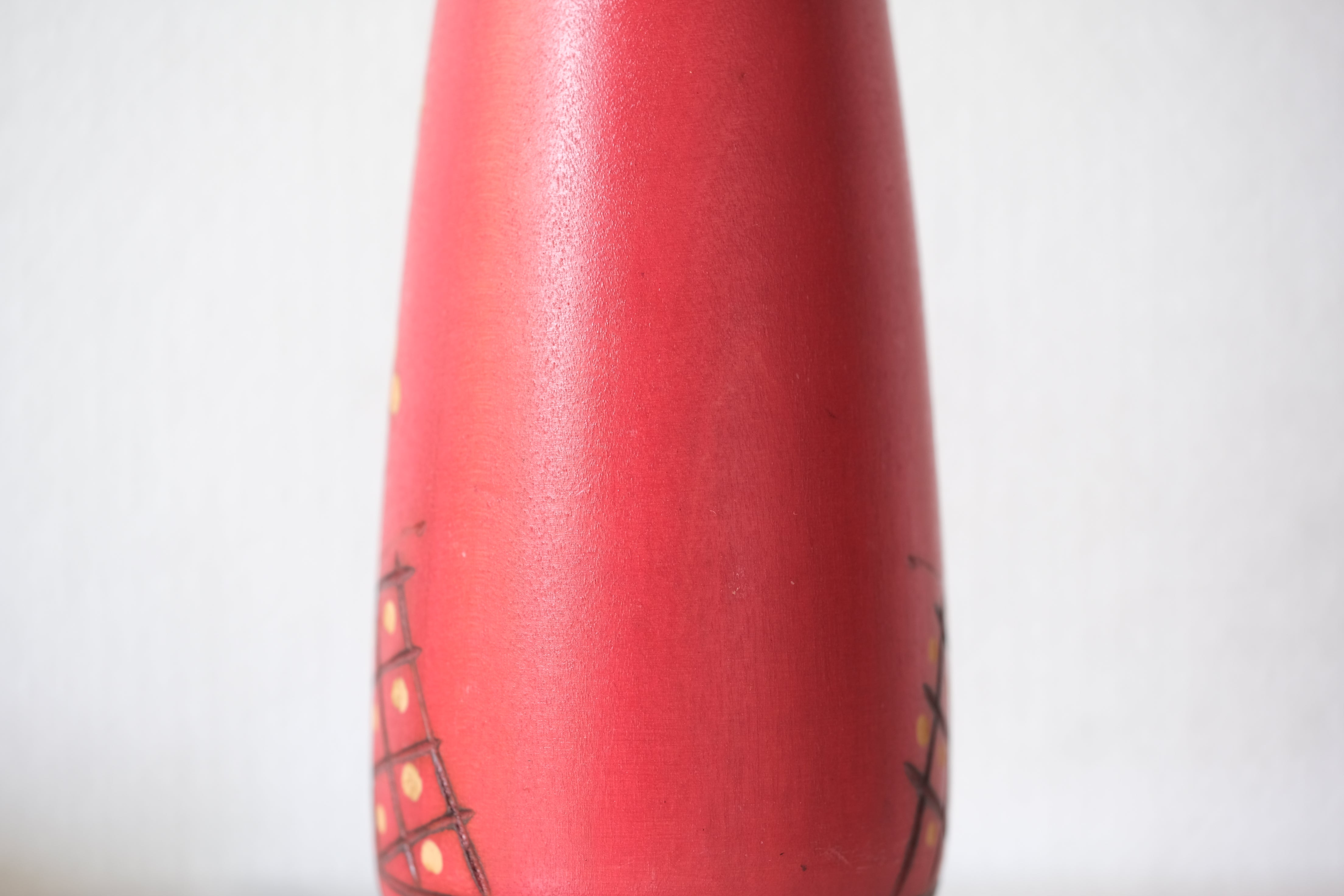 Vintage Gumma Kokeshi By Kazuo Takamizawa 高見沢一夫 (1927-) | 23 cm