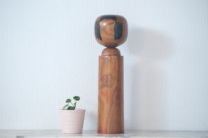 Rare Vintage Narugo Kokeshi by Hideo Ishihara (1925-1999) | 29,5 cm