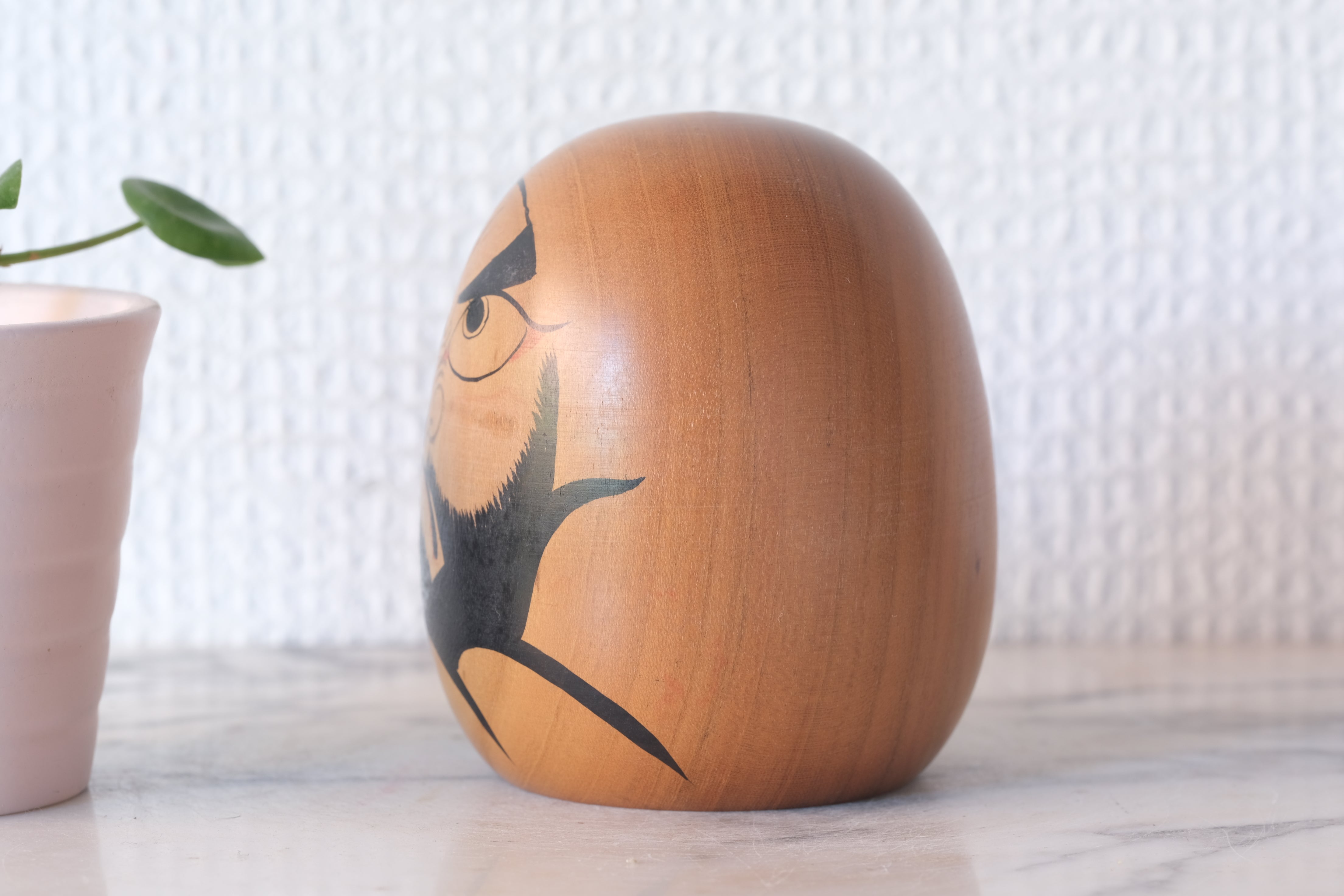 Rare Vintage Daruma | 8 cm