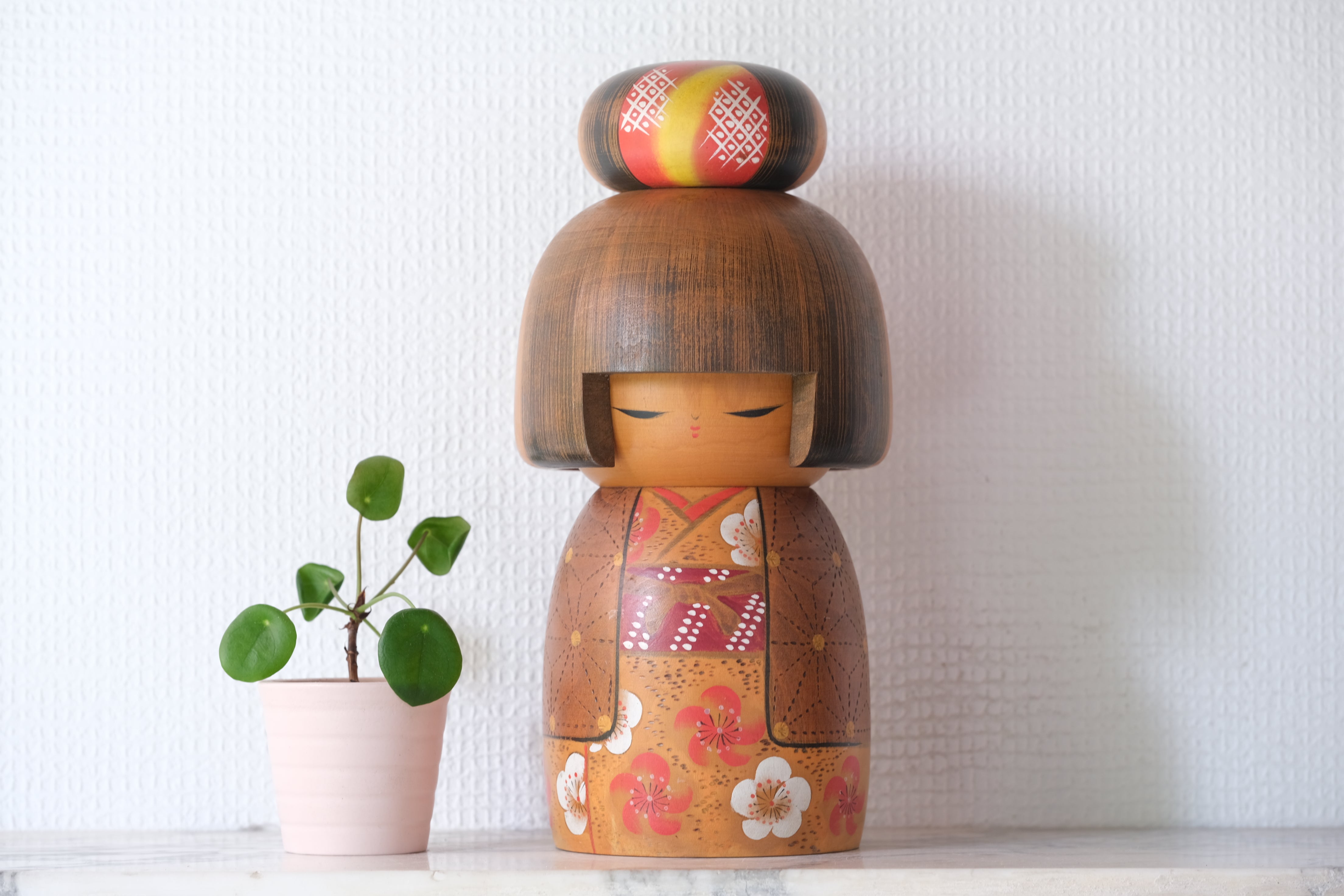 Vintage Creative Kokeshi by Kojo Tanaka 田中晃常 | 27 cm