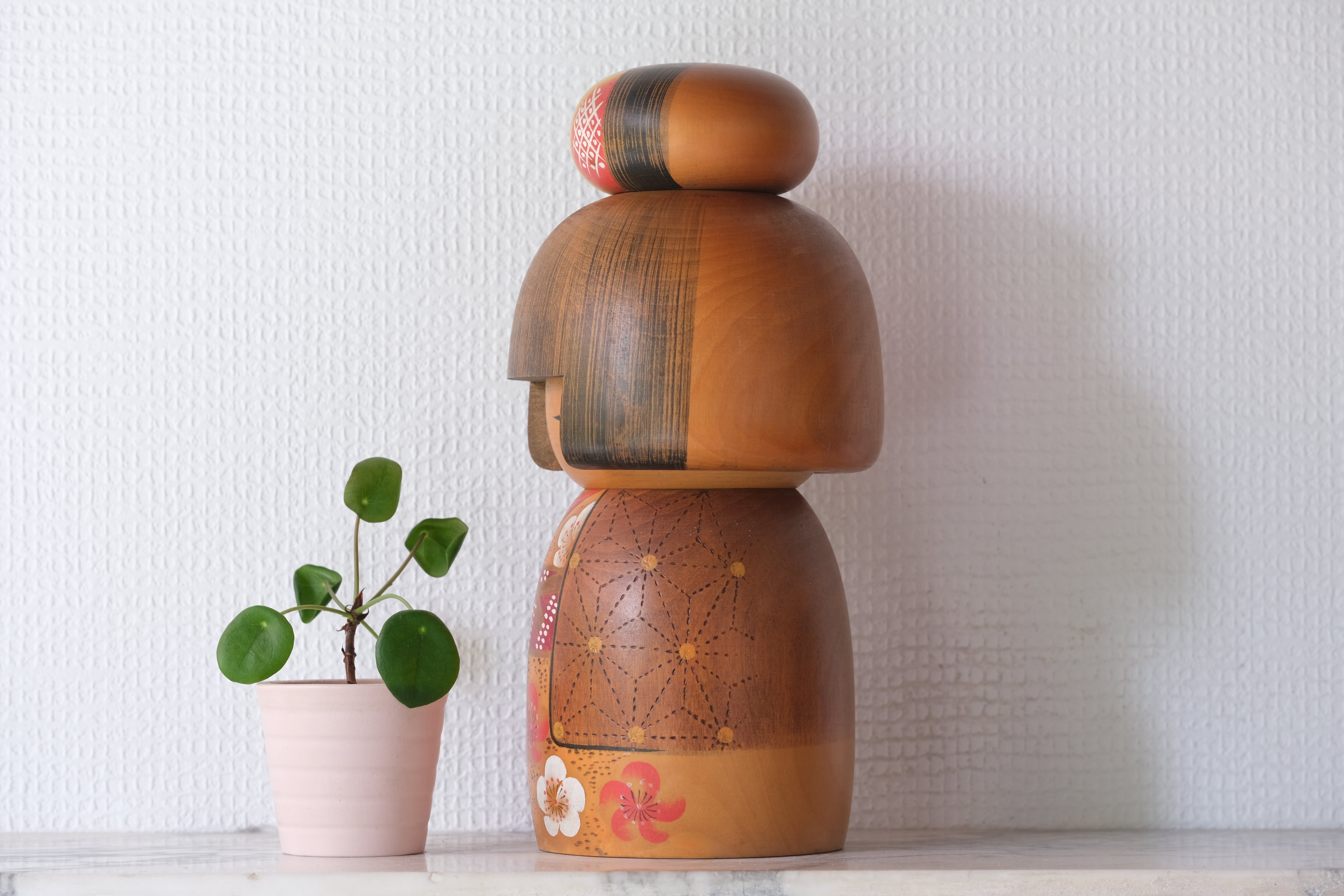 Vintage Creative Kokeshi by Kojo Tanaka 田中晃常 | 27 cm