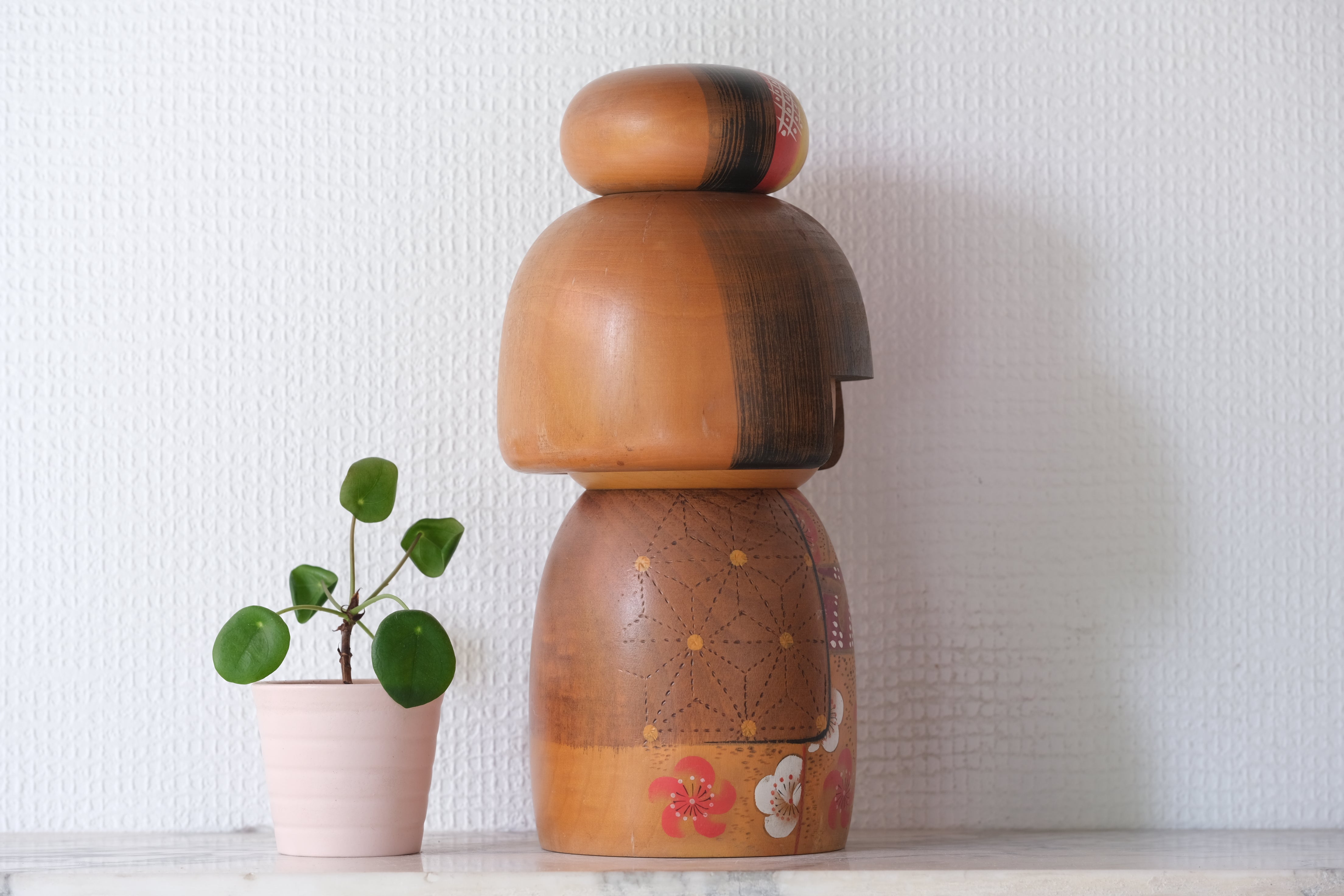 Vintage Creative Kokeshi by Kojo Tanaka 田中晃常 | 27 cm