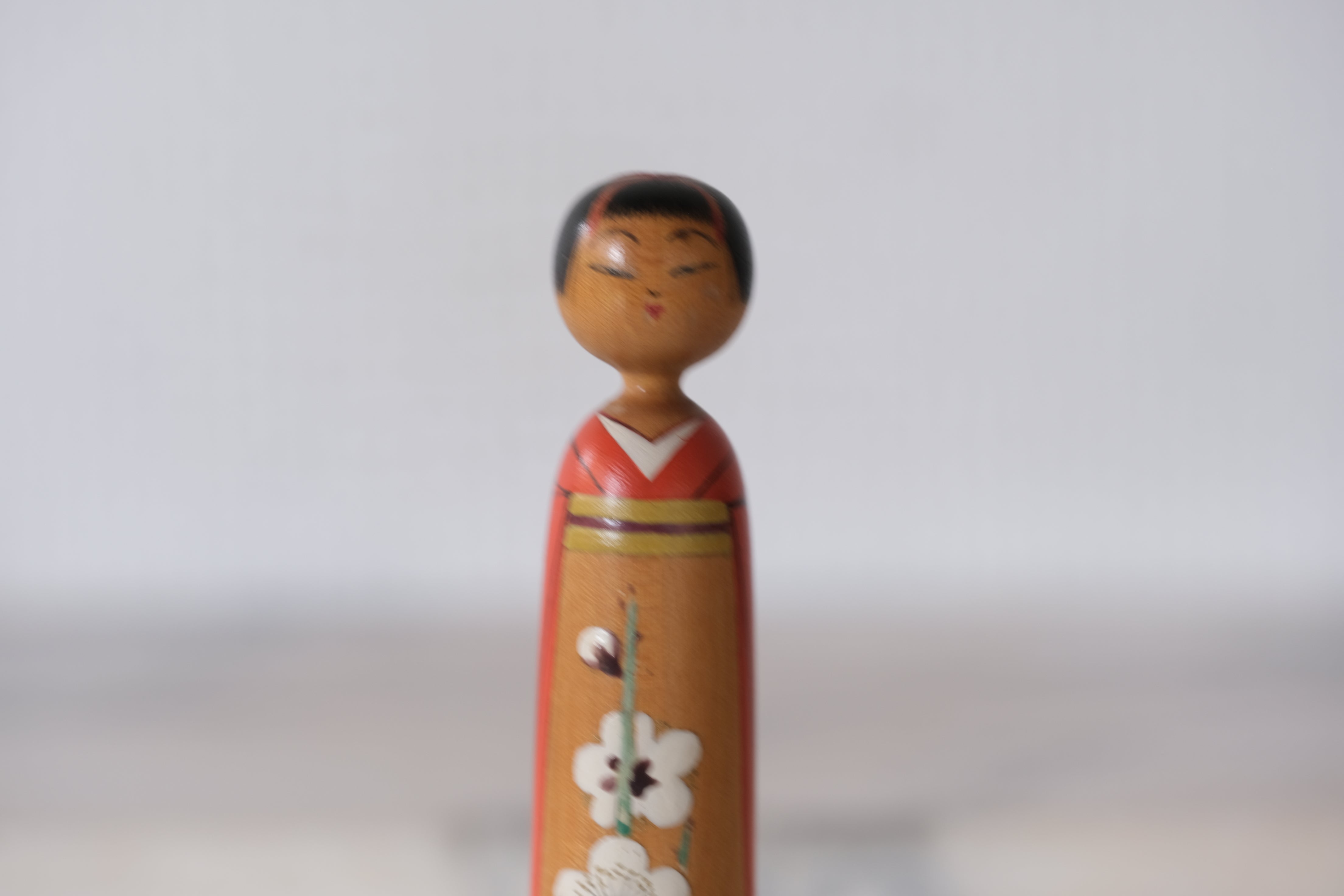 Exclusive Vintage Kijiyama Kokeshi by Takani Yohachi (1907-1994) | Dated: 1971 | 11 cm