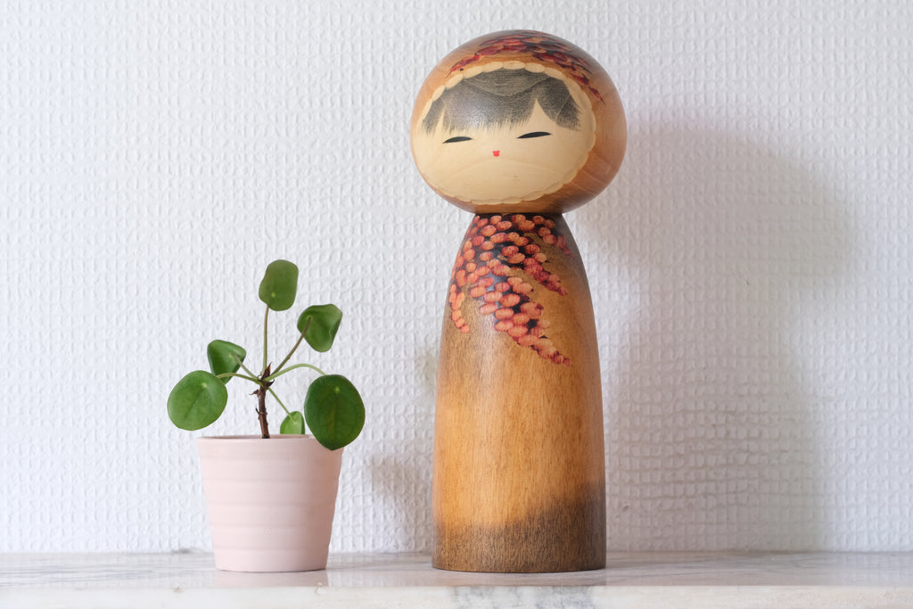 Exclusive Vintage Creative Kokeshi  By Watanabe Masao (1917-2007) | 23,5 cm