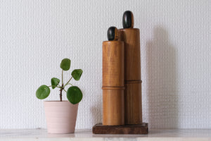 Rare Set of Sosaku Kokeshi by Shozan Shido (1932-1995) | 23 cm