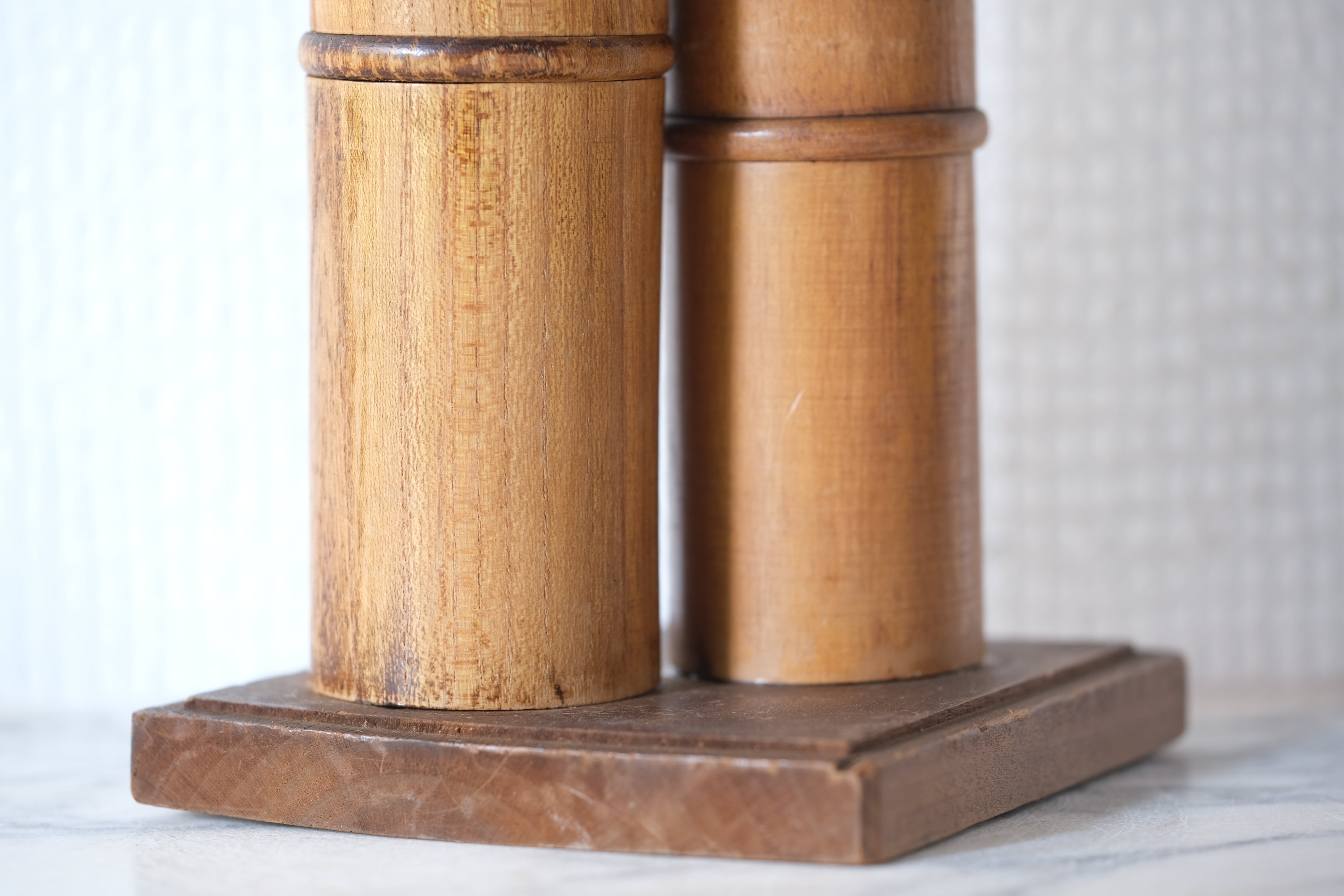 Rare Set of Sosaku Kokeshi by Shozan Shido (1932-1995) | 23 cm