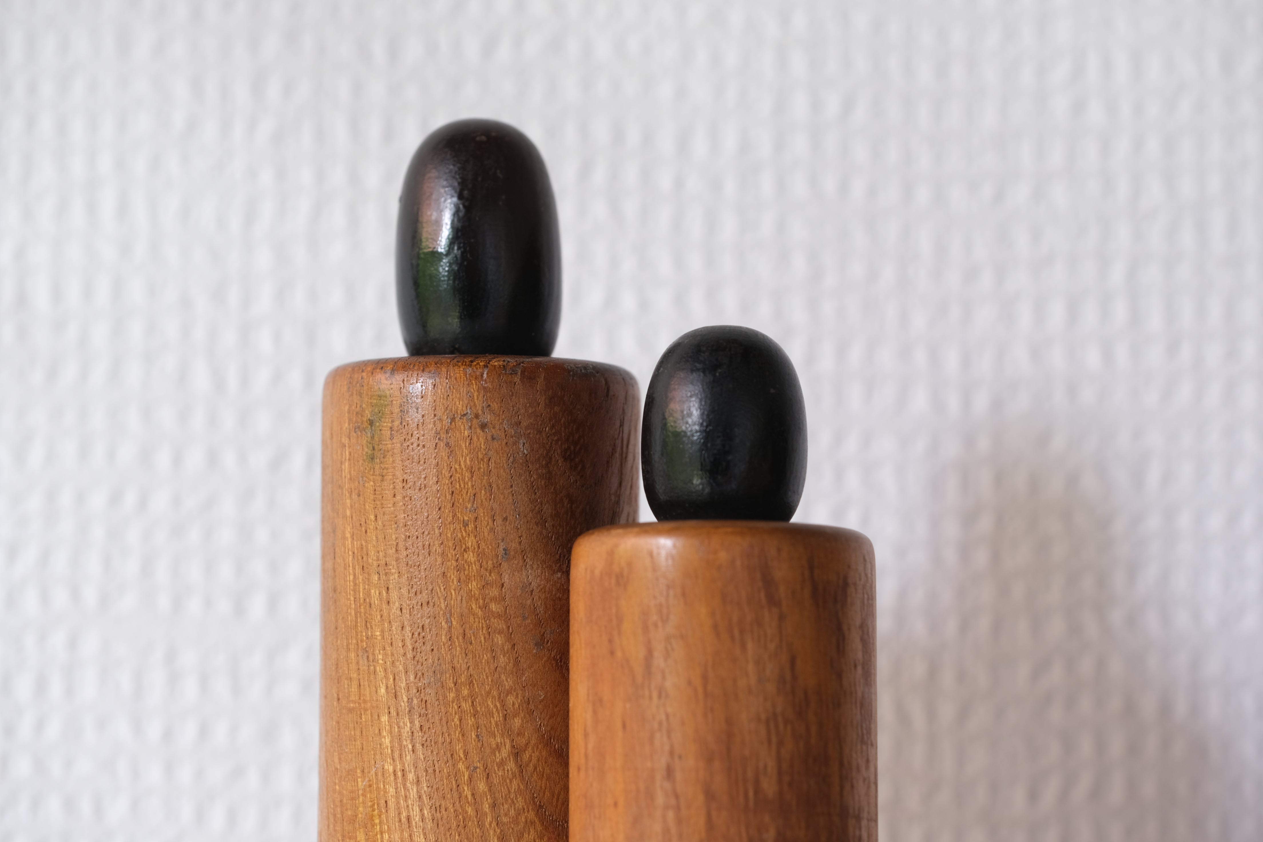 Rare Set of Sosaku Kokeshi by Shozan Shido (1932-1995) | 23 cm