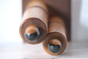 Rare Set of Sosaku Kokeshi by Shozan Shido (1932-1995) | 23 cm