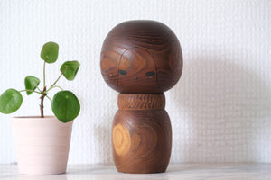 Exclusive Vintage Sosaku Kokeshi by Hideo Ishihara (1925-1999) | 15,5 cm