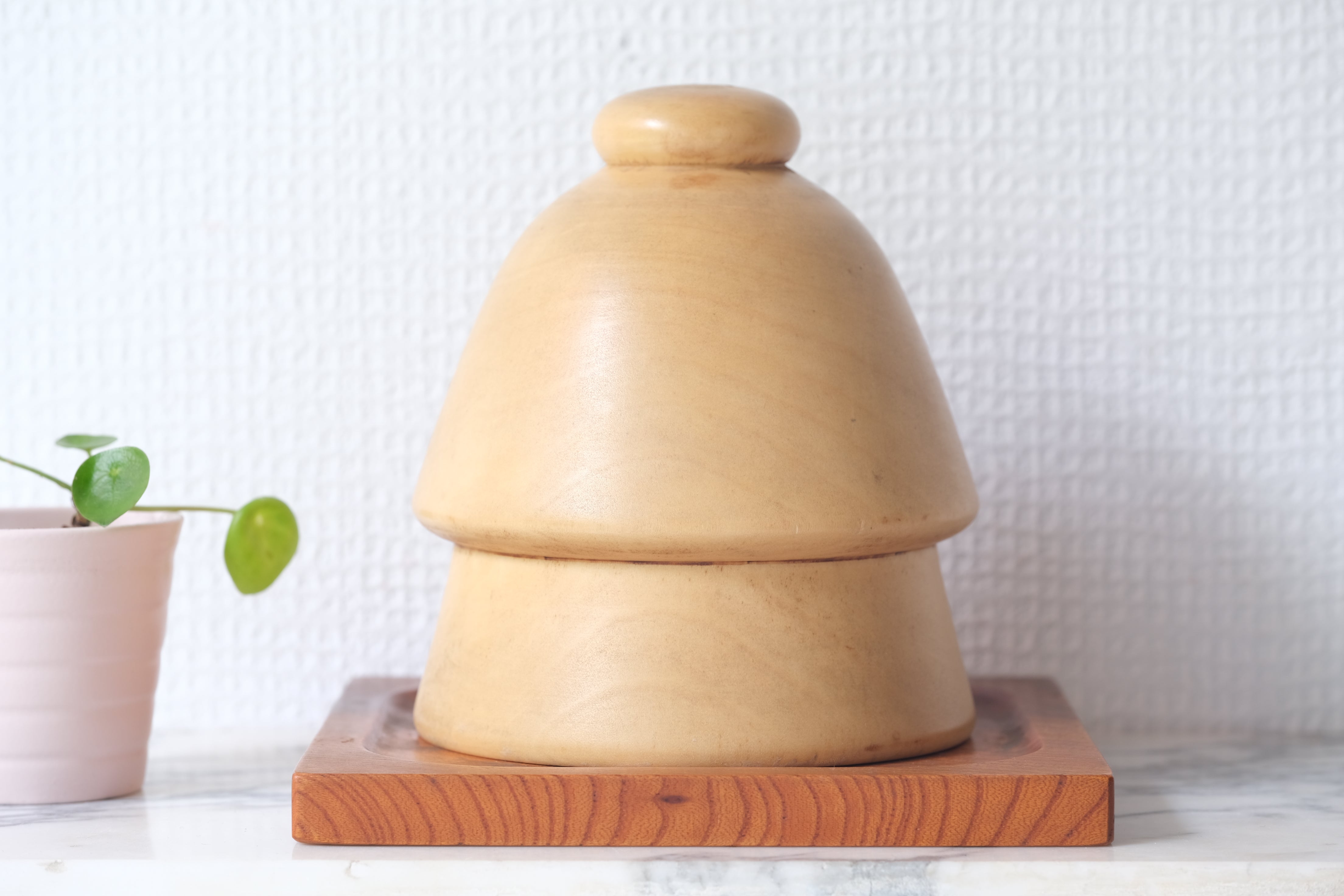 Exclusive Vintage Sosaku Kokeshi by Watanabe Yuji 渡辺雄二 (1951-) | 14 cm