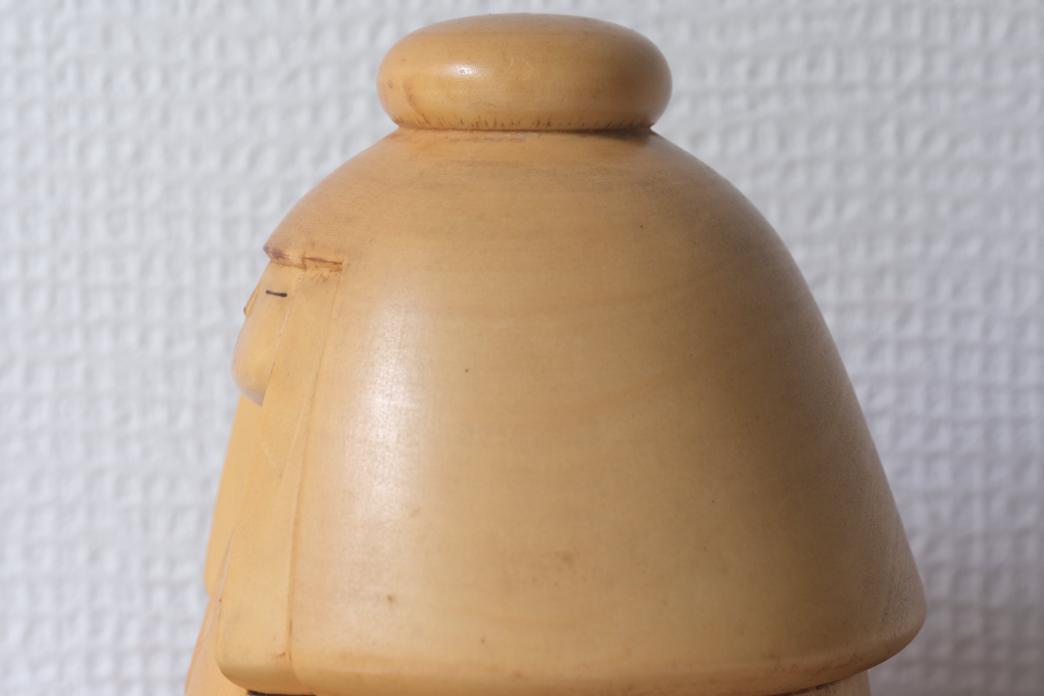 Exclusive Vintage Sosaku Kokeshi by Watanabe Yuji 渡辺雄二 (1951-) | 14 cm