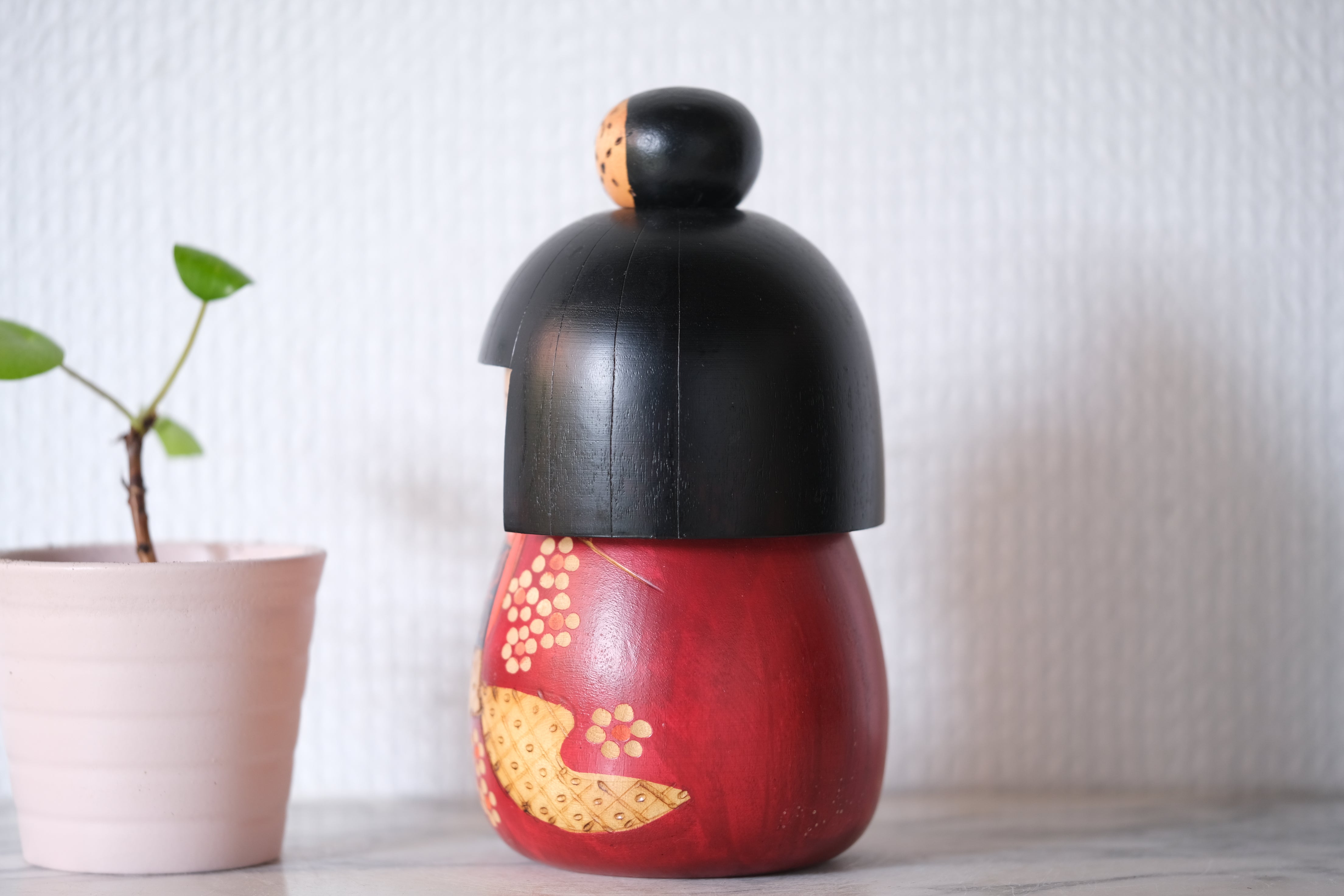 Rare Vintage Gumma Kokeshi By Kazuo Takamizawa 高見沢一夫 (1927-) | 14,5 cm