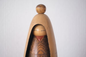 Vintage Creative Kokeshi By The famous Shozan Shido (1932-1995) | 17,5 cm