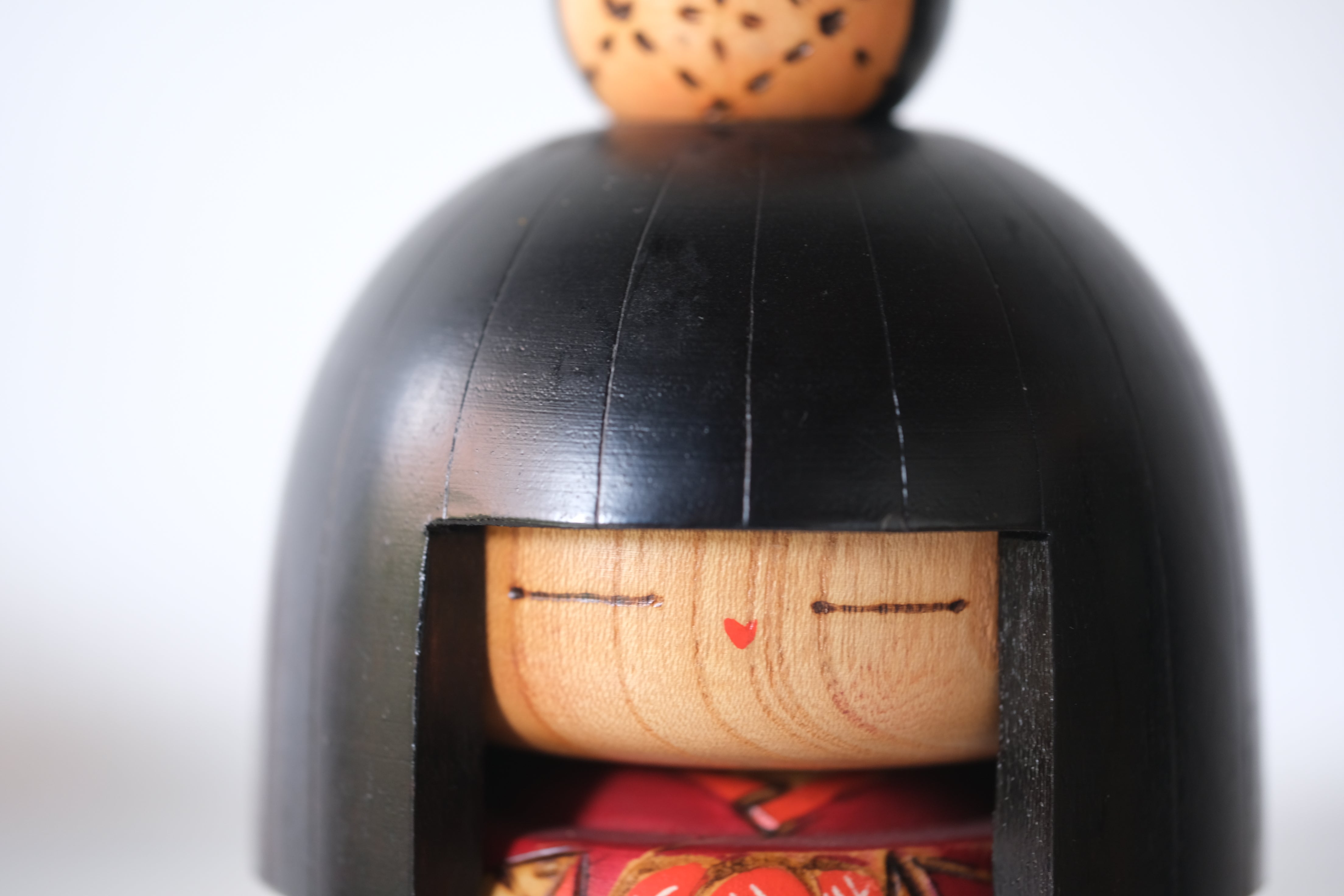 Rare Vintage Gumma Kokeshi By Kazuo Takamizawa 高見沢一夫 (1927-) | 14,5 cm