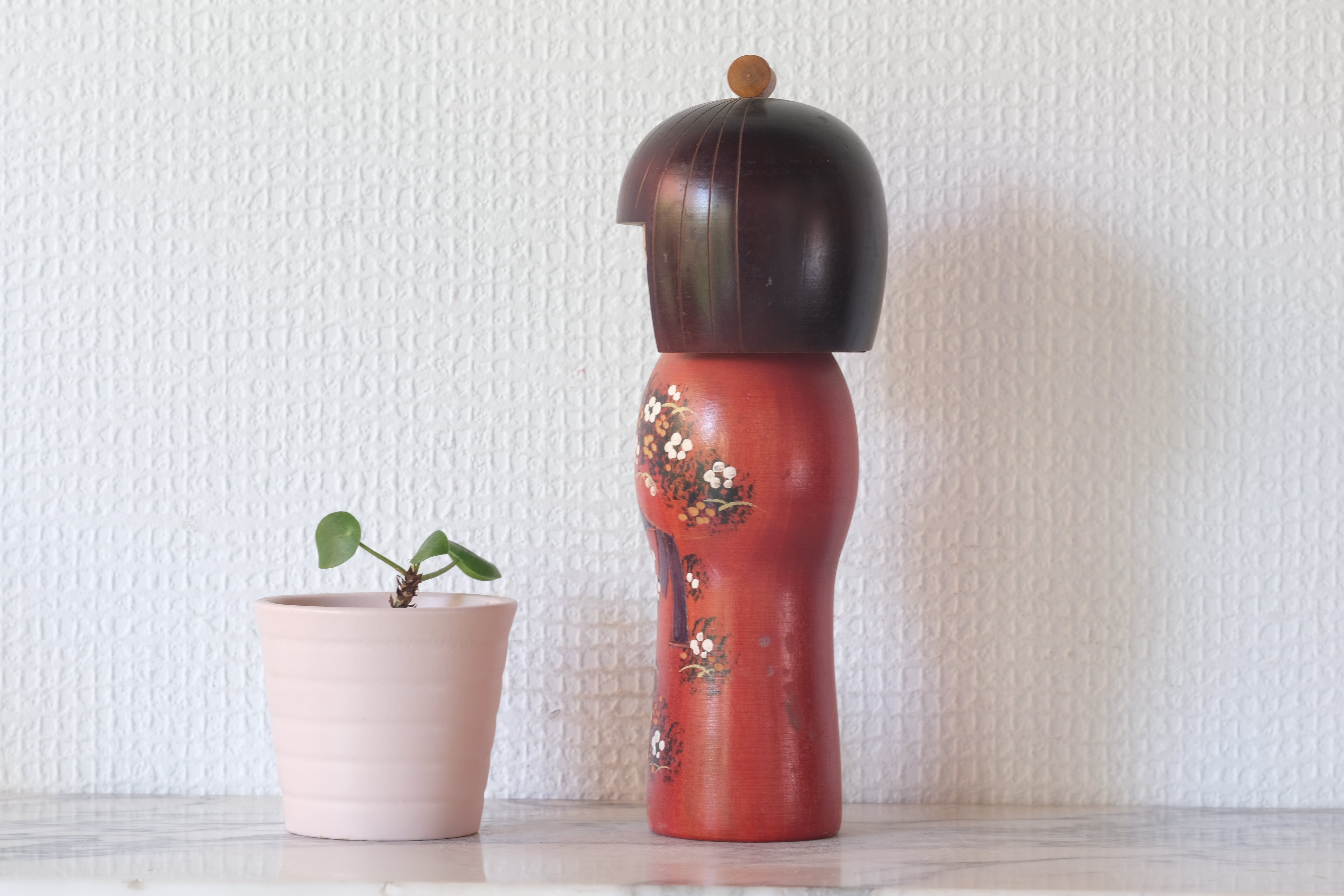 Vintage Gumma Kokeshi by Sadao Kishi 岸貞夫 (1932-1998) | 19,5 cm