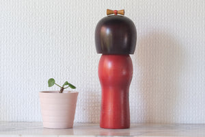 Vintage Gumma Kokeshi by Sadao Kishi 岸貞夫 (1932-1998) | 19,5 cm