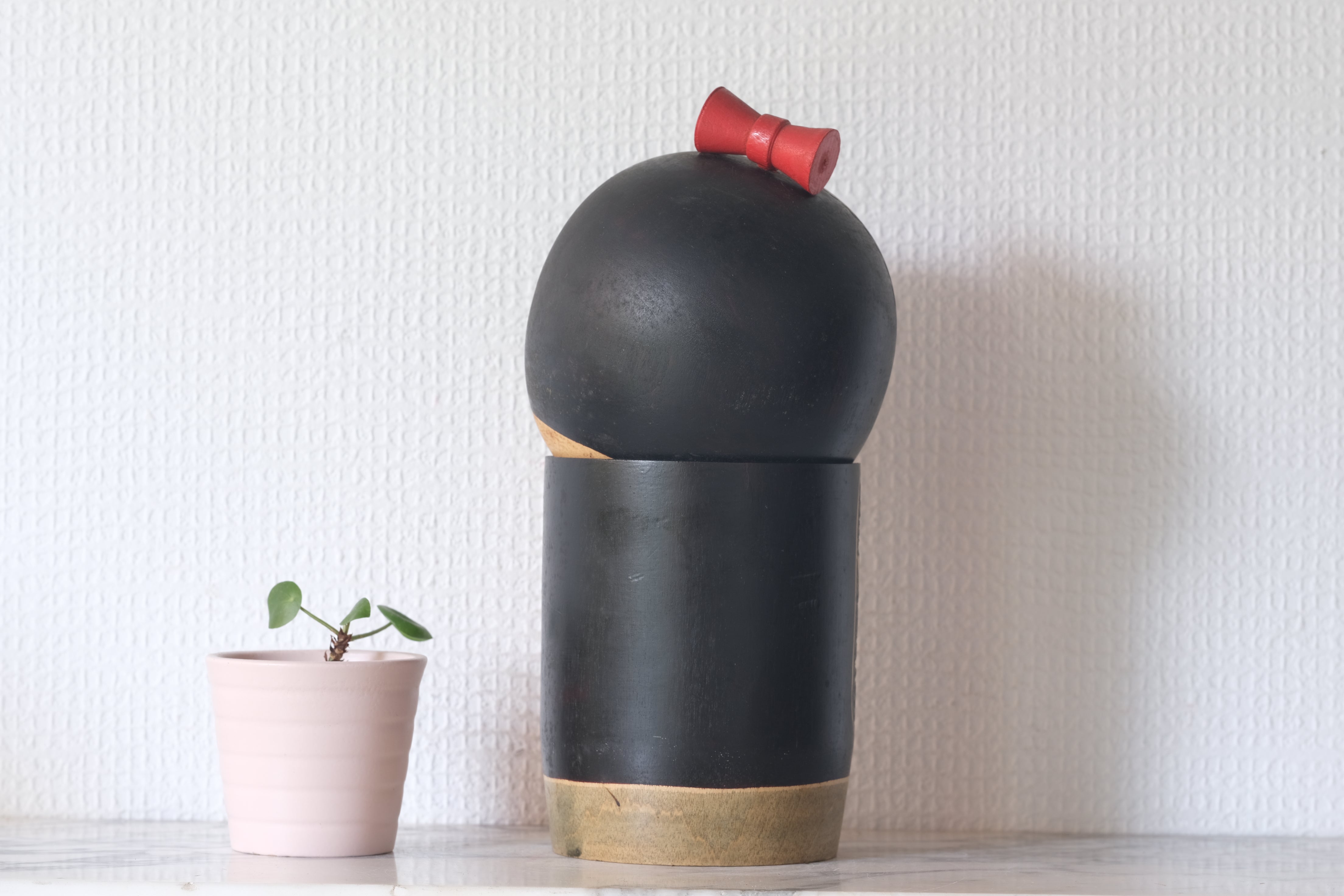 Vintage Sosaku Kokeshi by Akimitsu | 22,5 cm