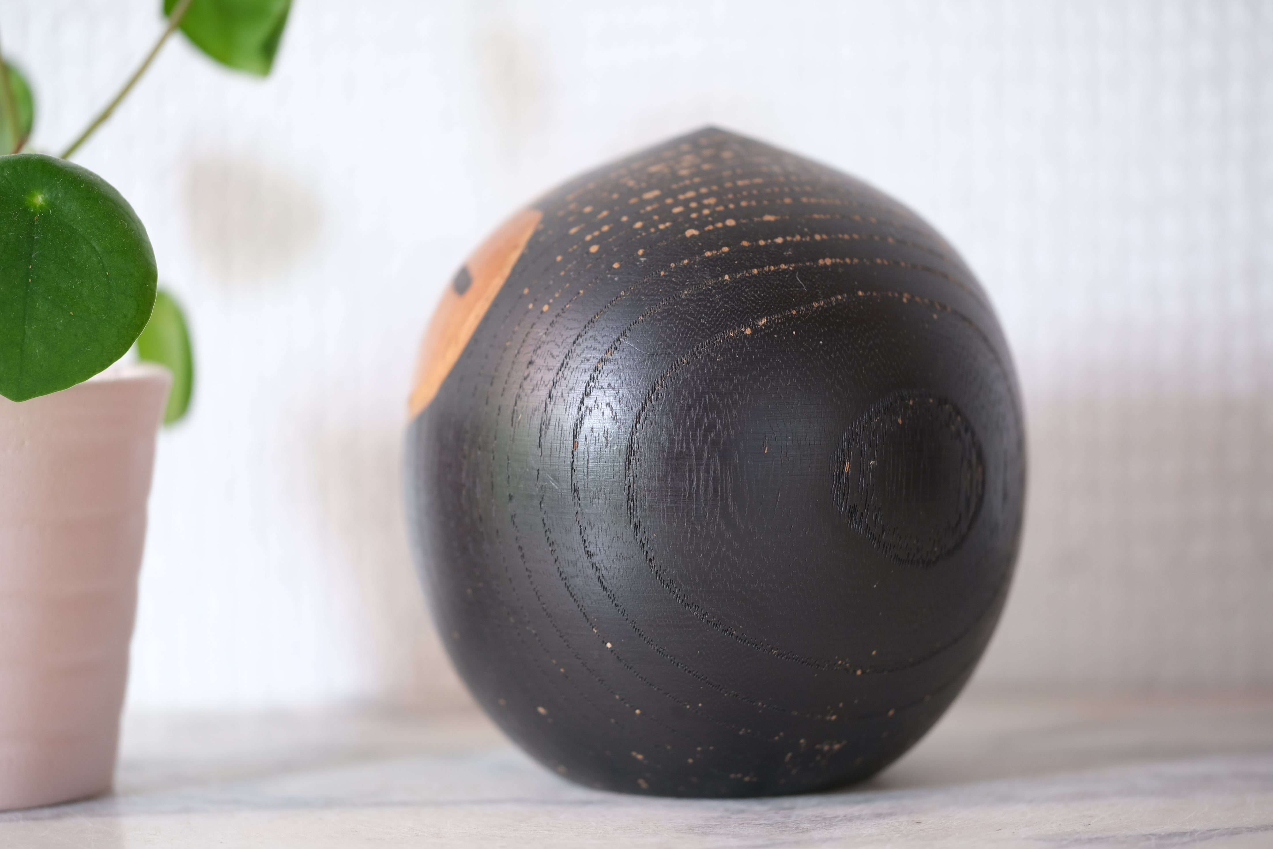 Vintage Kokeshi by Sanpei Yamanaka (1926-2012) | Titled: 'Doji - Unperturbed' | 9 cm