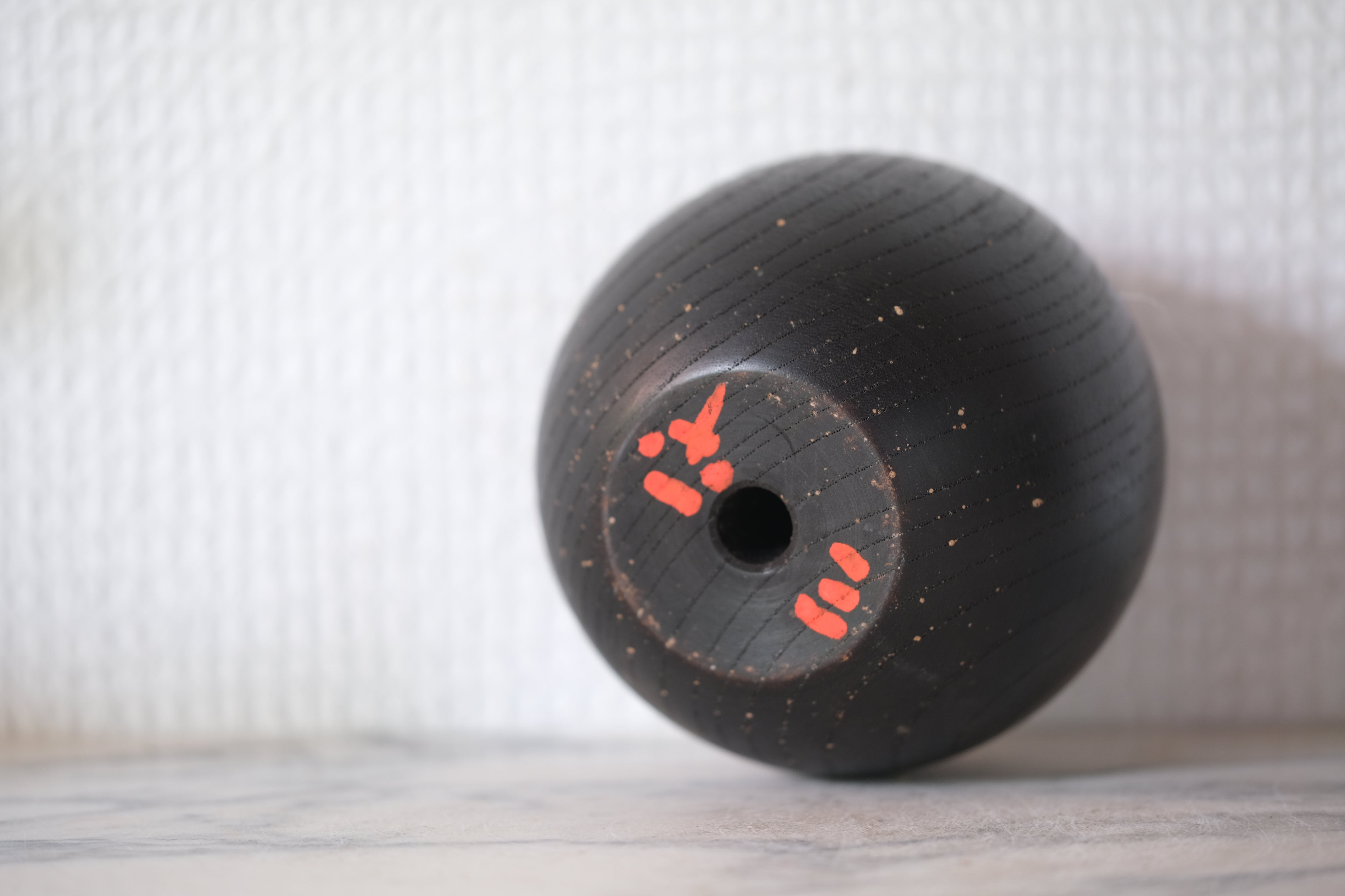 Vintage Kokeshi by Sanpei Yamanaka (1926-2012) | Titled: 'Doji - Unperturbed' | 9 cm