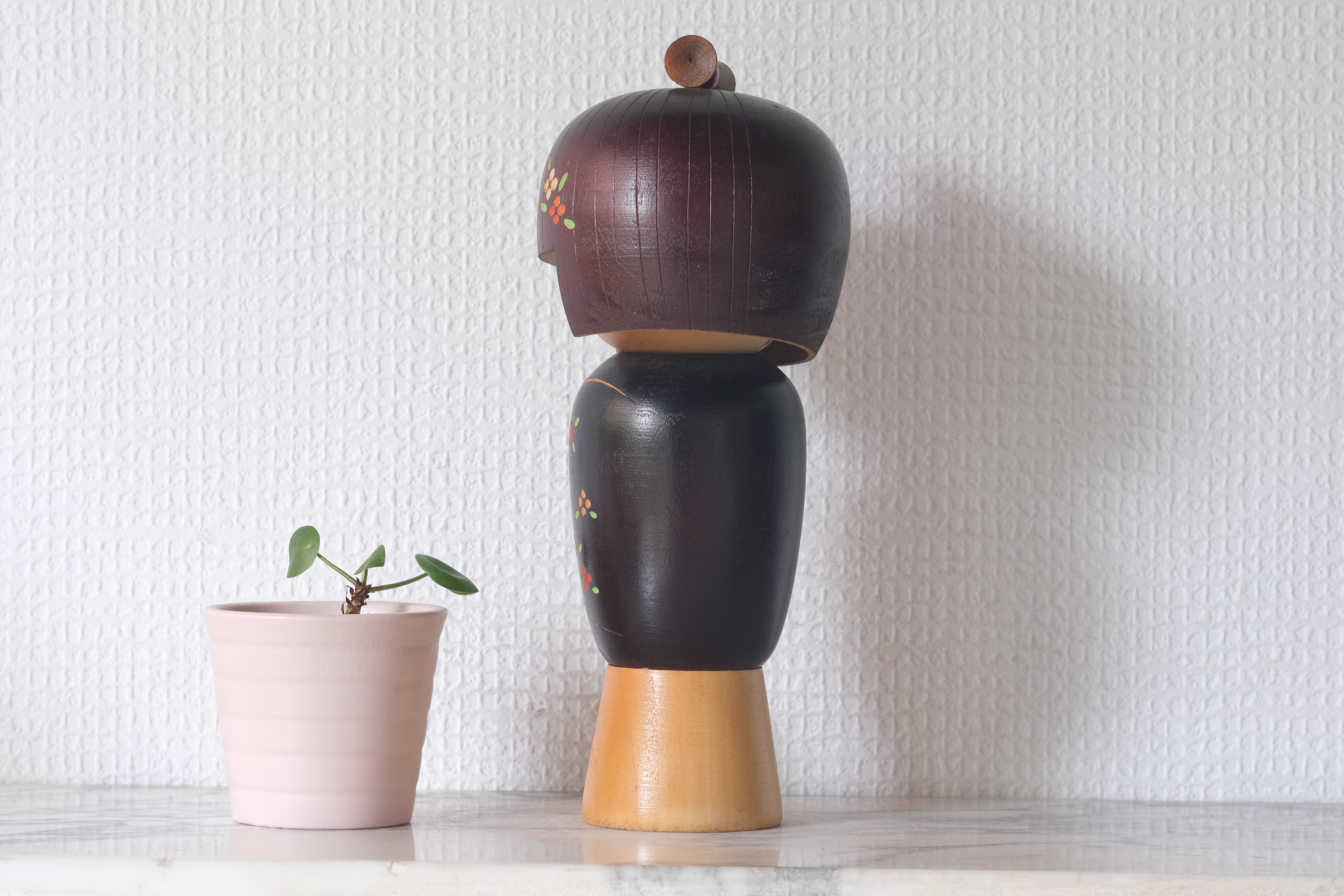 Vintage Gumma Kokeshi by Sadao Kishi 岸貞夫 (1932-1998) | 21 cm