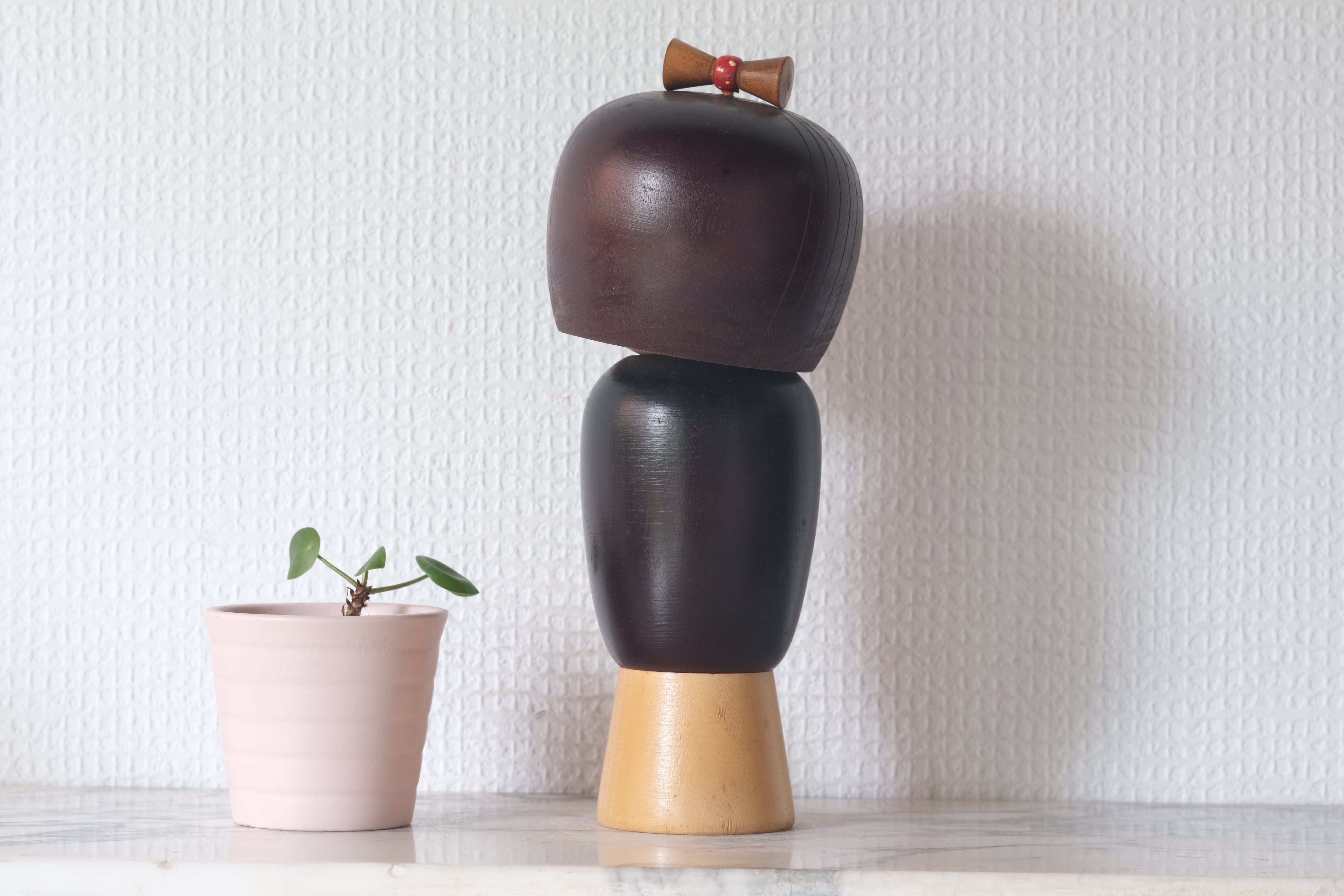 Vintage Gumma Kokeshi by Sadao Kishi 岸貞夫 (1932-1998) | 21 cm