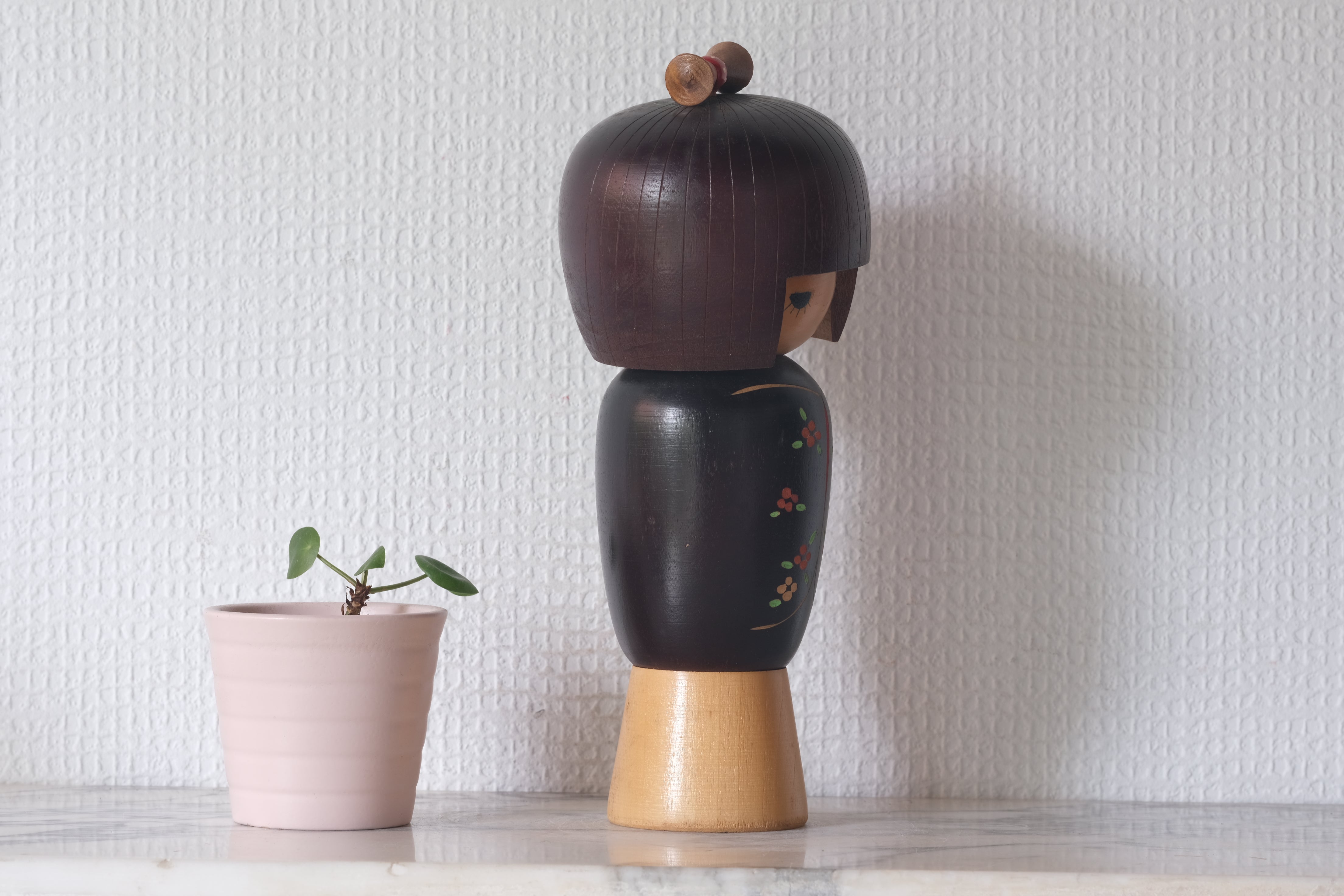 Vintage Gumma Kokeshi by Sadao Kishi 岸貞夫 (1932-1998) | 21 cm