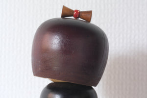 Vintage Gumma Kokeshi by Sadao Kishi 岸貞夫 (1932-1998) | 21 cm