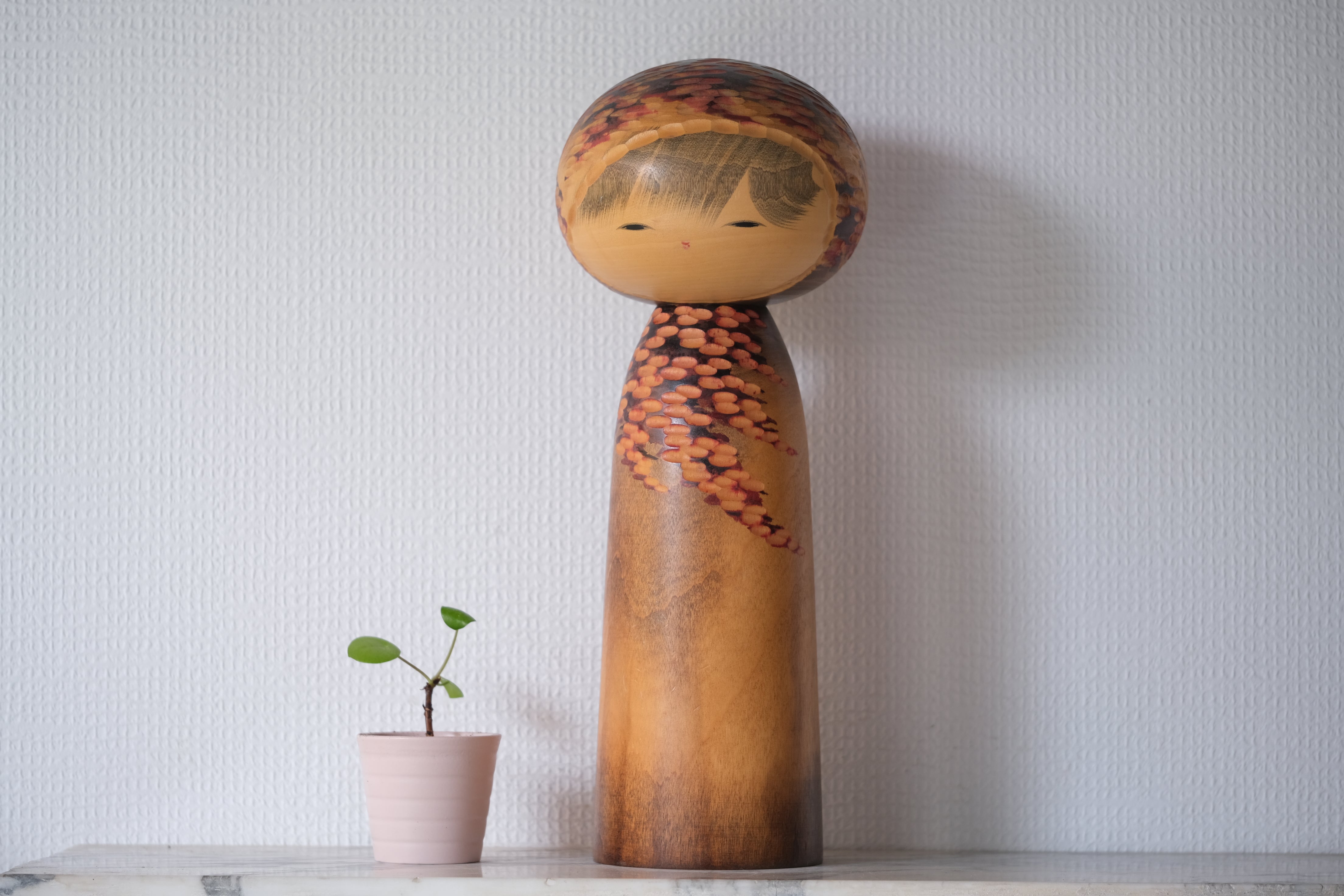 Exclusive Vintage Creative Kokeshi  By Watanabe Masao (1917-2007) | 36,5 cm