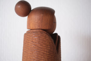 Exclusive Vintage Sosaku Kokeshi By the Award-winning Shozan Shido (1932-1995) | 46,5 cm