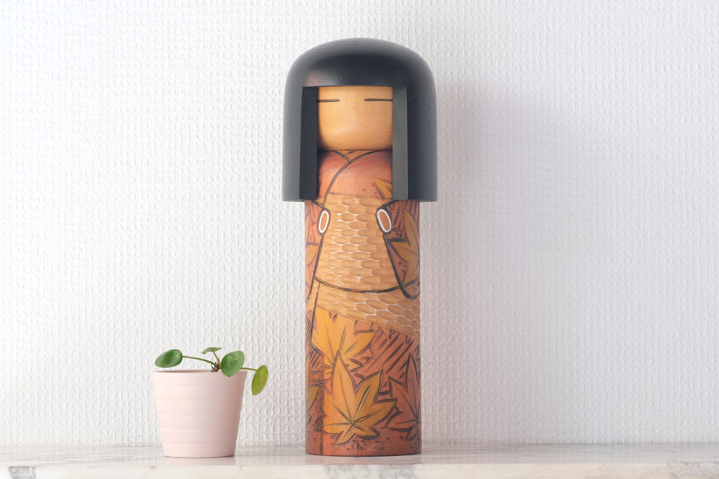 Vintage Gumma Kokeshi by Kisaku | 29 cm