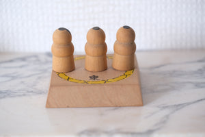 Cute Vintage Sumo Kokeshi Set | 3,8 cm