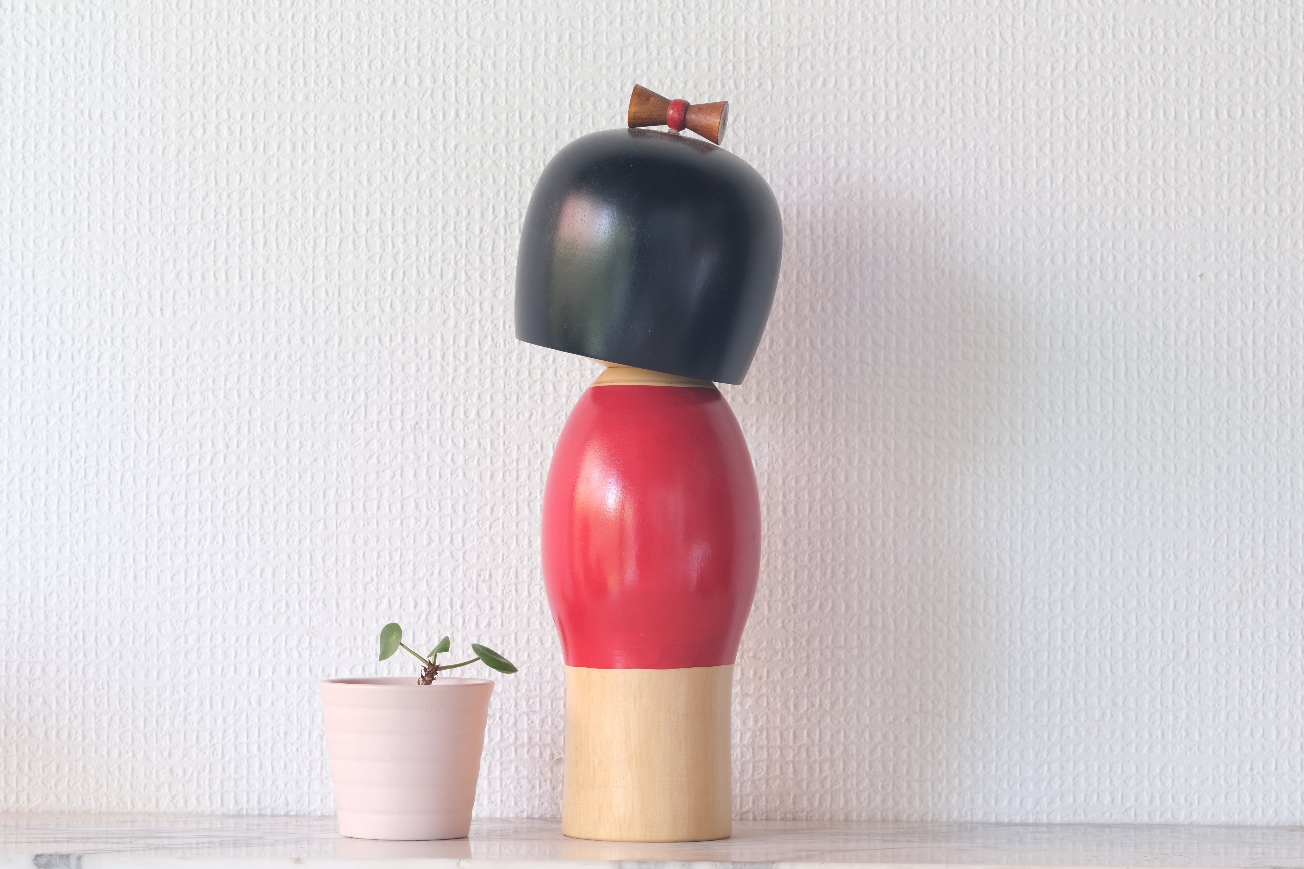 Vintage Gumma Kokeshi by Sadao Kishi 岸貞夫 (1932-1998) | 28 cm