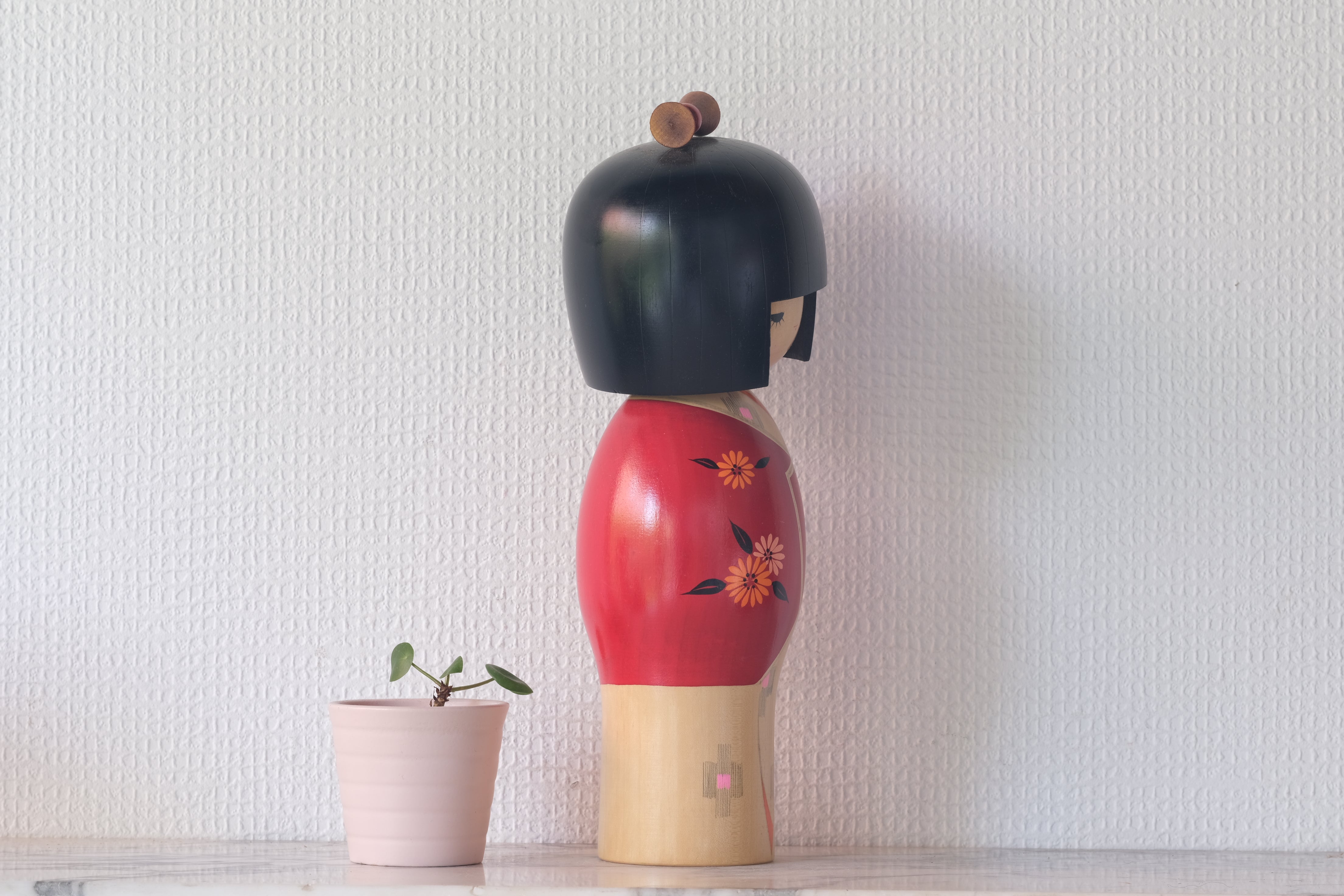 Vintage Gumma Kokeshi by Sadao Kishi 岸貞夫 (1932-1998) | 28 cm