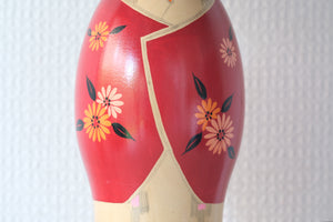 Vintage Gumma Kokeshi by Sadao Kishi 岸貞夫 (1932-1998) | 28 cm