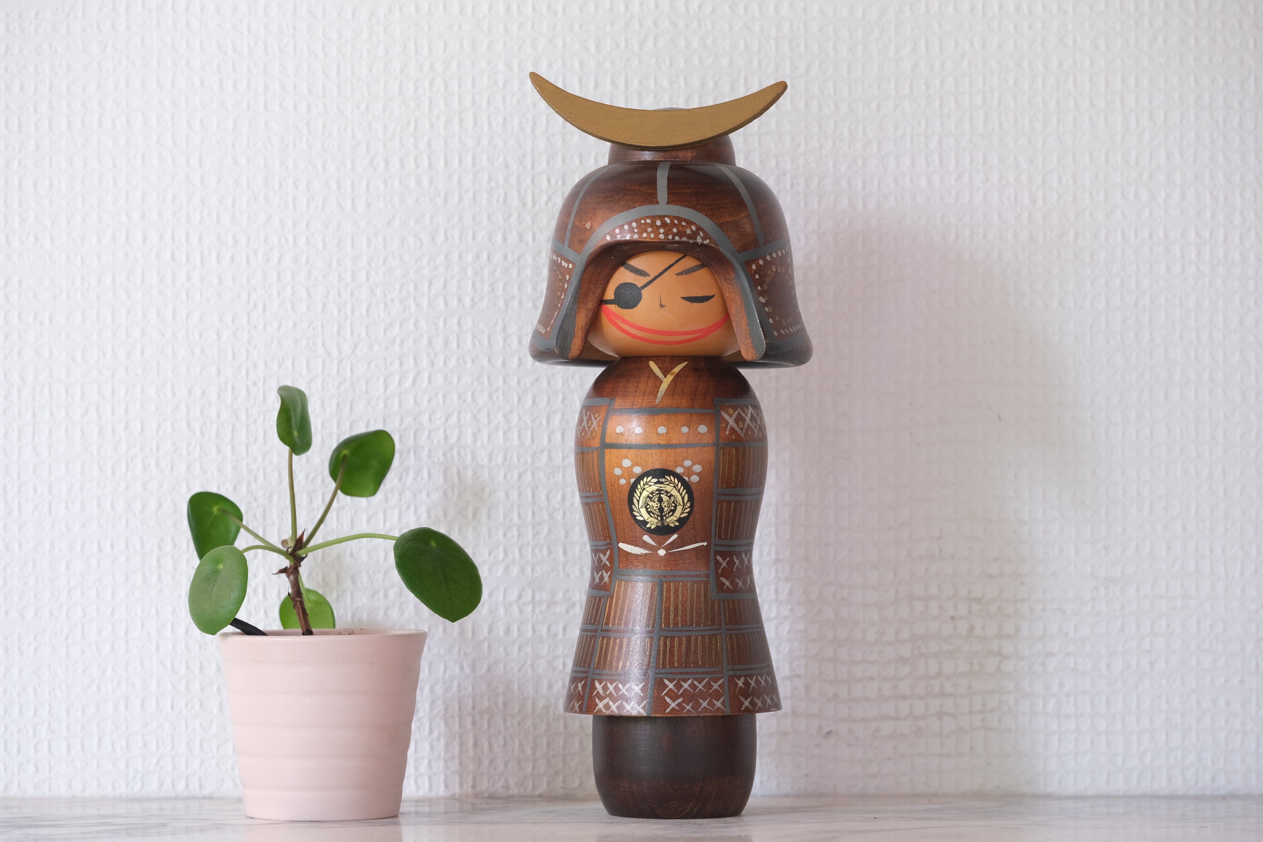 Rare Vintage Sosaku Kokeshi attributed to Sato Suigai 佐藤翠崕 (1920-) | 24,5 cm