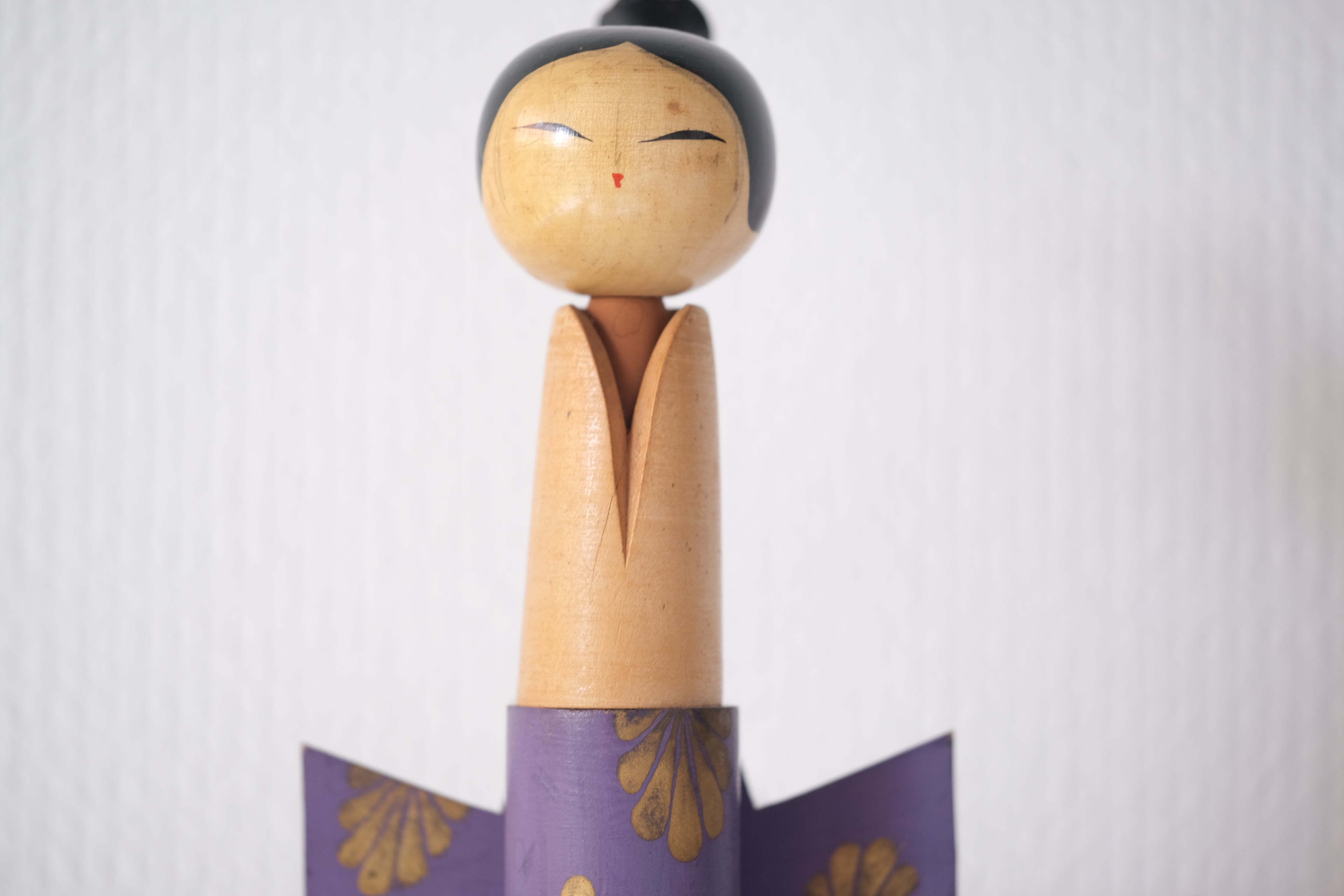 Exclusive Vintage Kokeshi By The famous Shozan Shido (1932-1995) | 37,5 cm