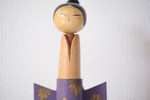 Exclusive Vintage Kokeshi By The famous Shozan Shido (1932-1995) | 37,5 cm