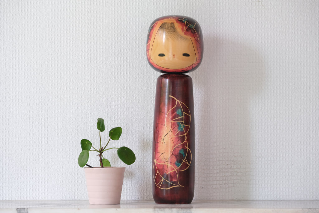 Vintage Creative Kokeshi by Kato Masami 加藤正美 (1925-2012) | 30 cm