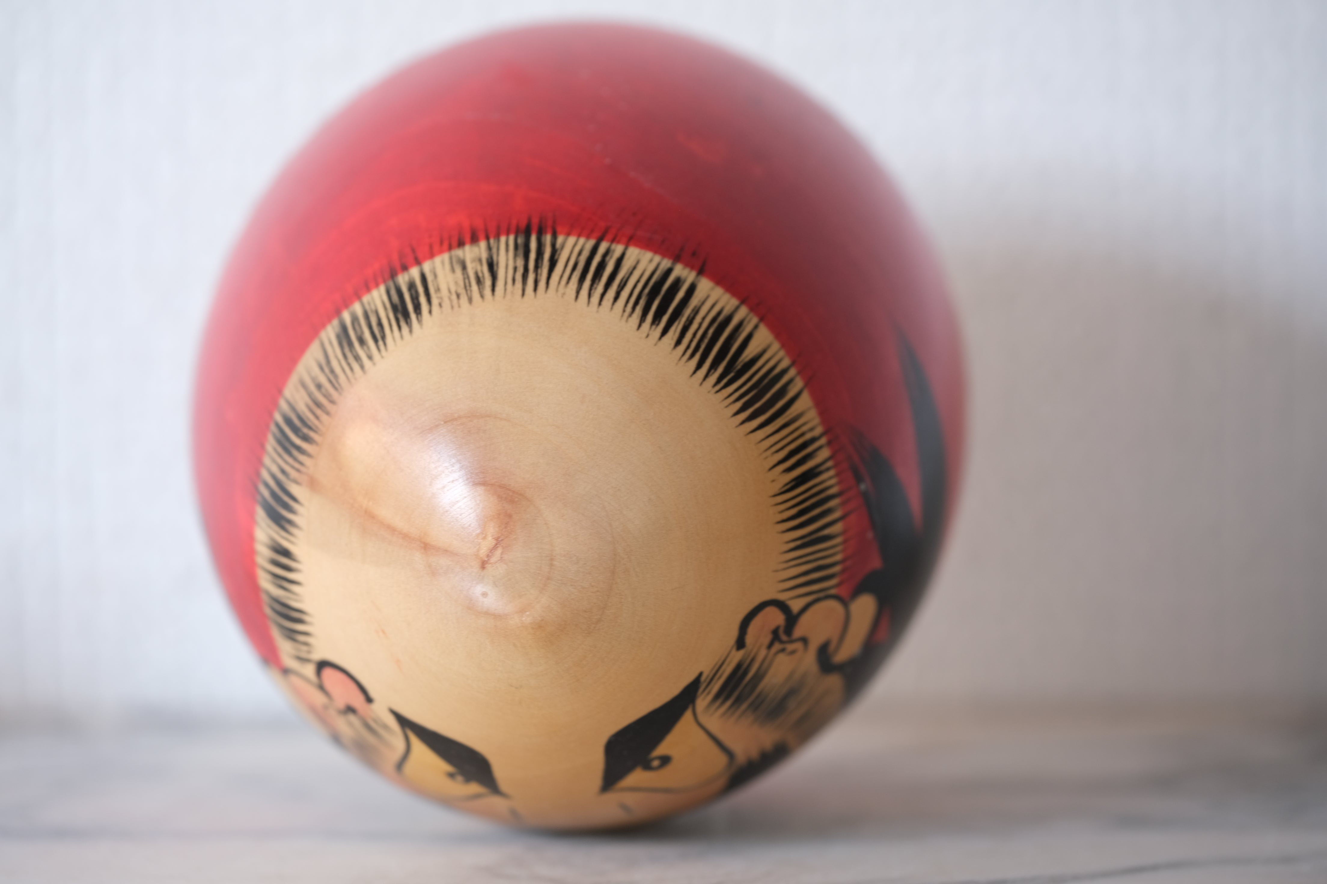 Vintage Daruma by Asakura Koyo (1947-) | With Original Box | 11 cm