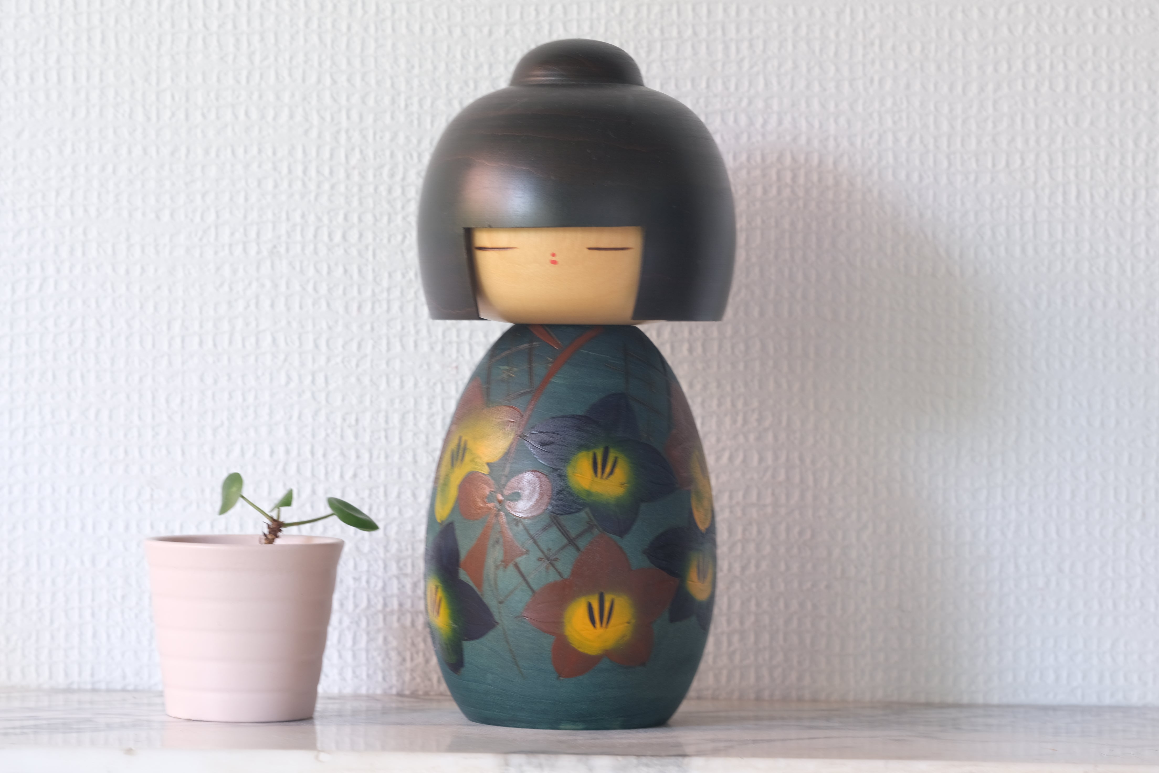 Vintage Gumma Kokeshi By Yuji Kawase (1938-) | 22 cm