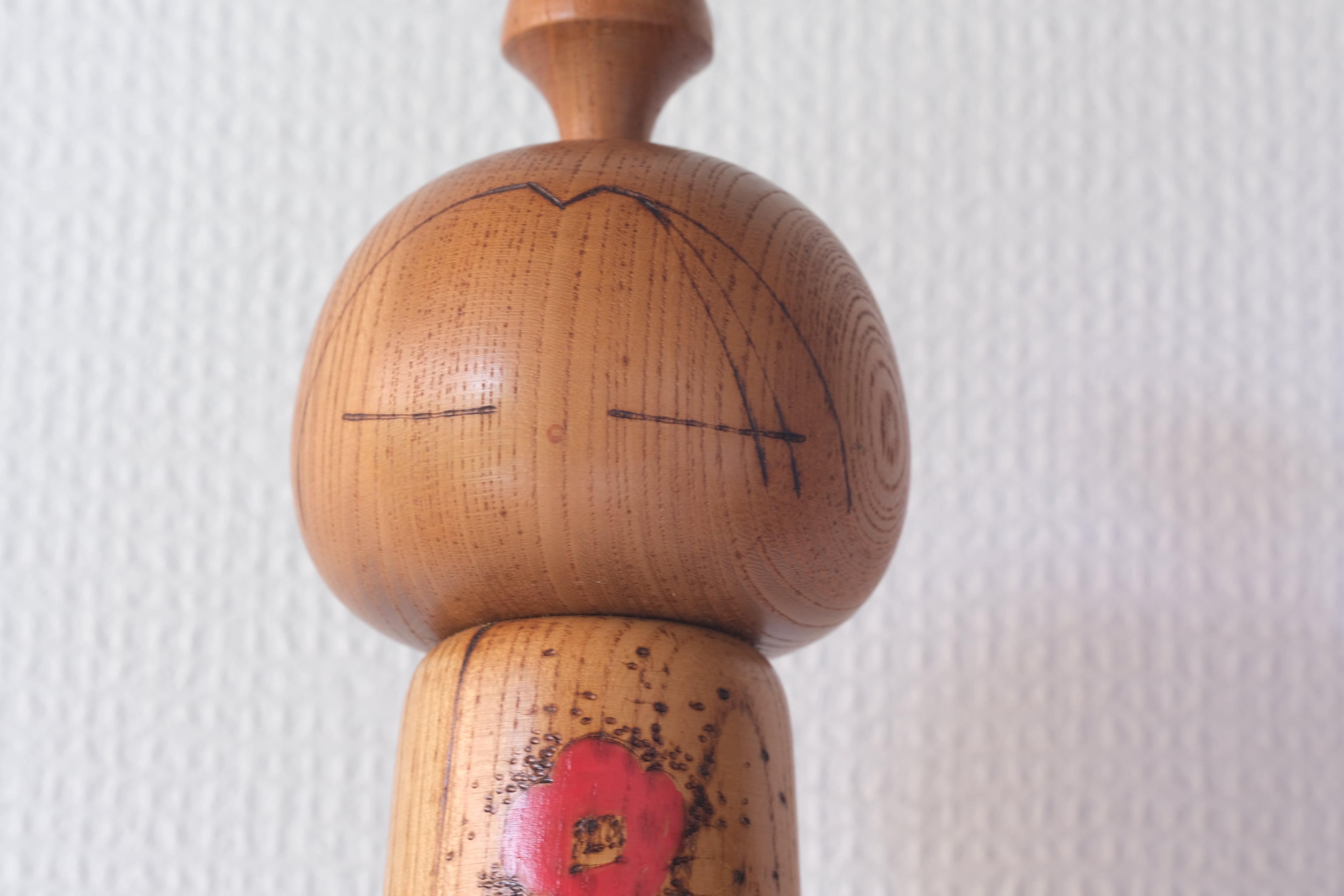 Vintage Creative Kokeshi by Toa Sekiguchi (1942-) | 'Camellia - Tsubaki' | 41,5 cm