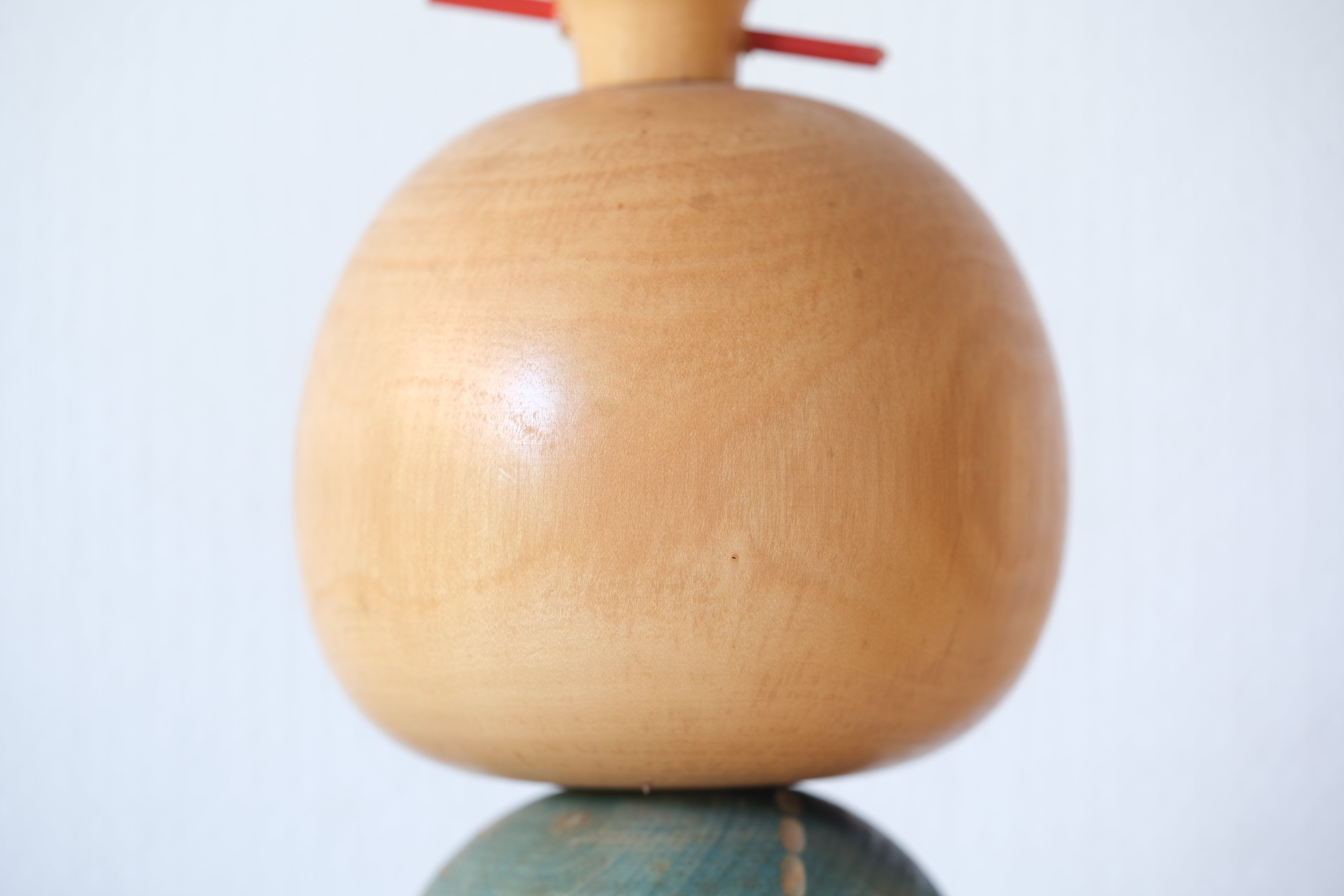 Rare vintage Creative Kokeshi by Yuji Kawase 川瀬祐志作 (1938-) | 19 cm