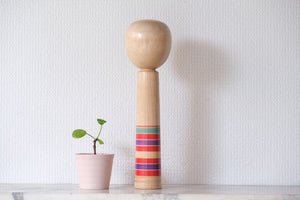 Traditional Yajirou Buddhist Kokeshi | Rattle | 29 cm