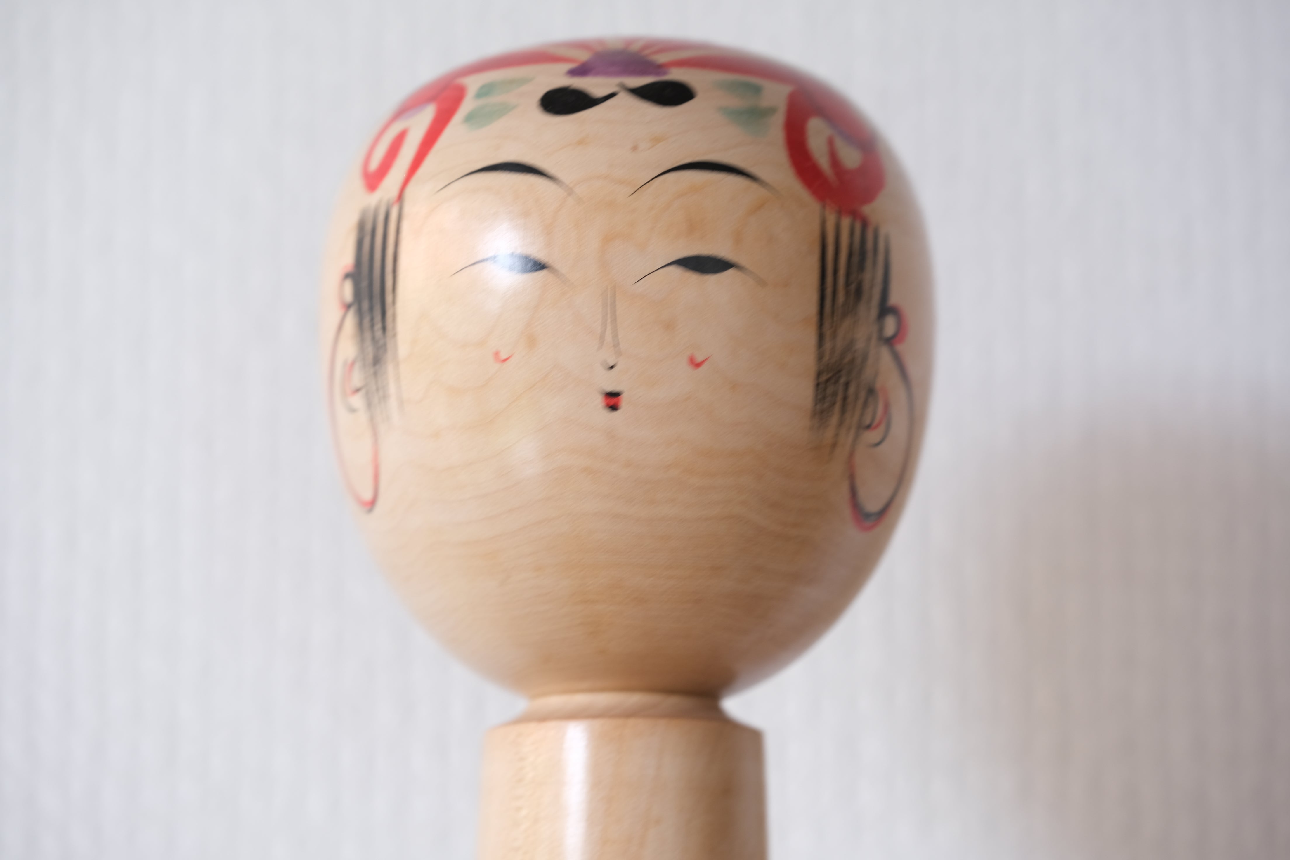 Traditional Yajirou Buddhist Kokeshi | Rattle | 29 cm