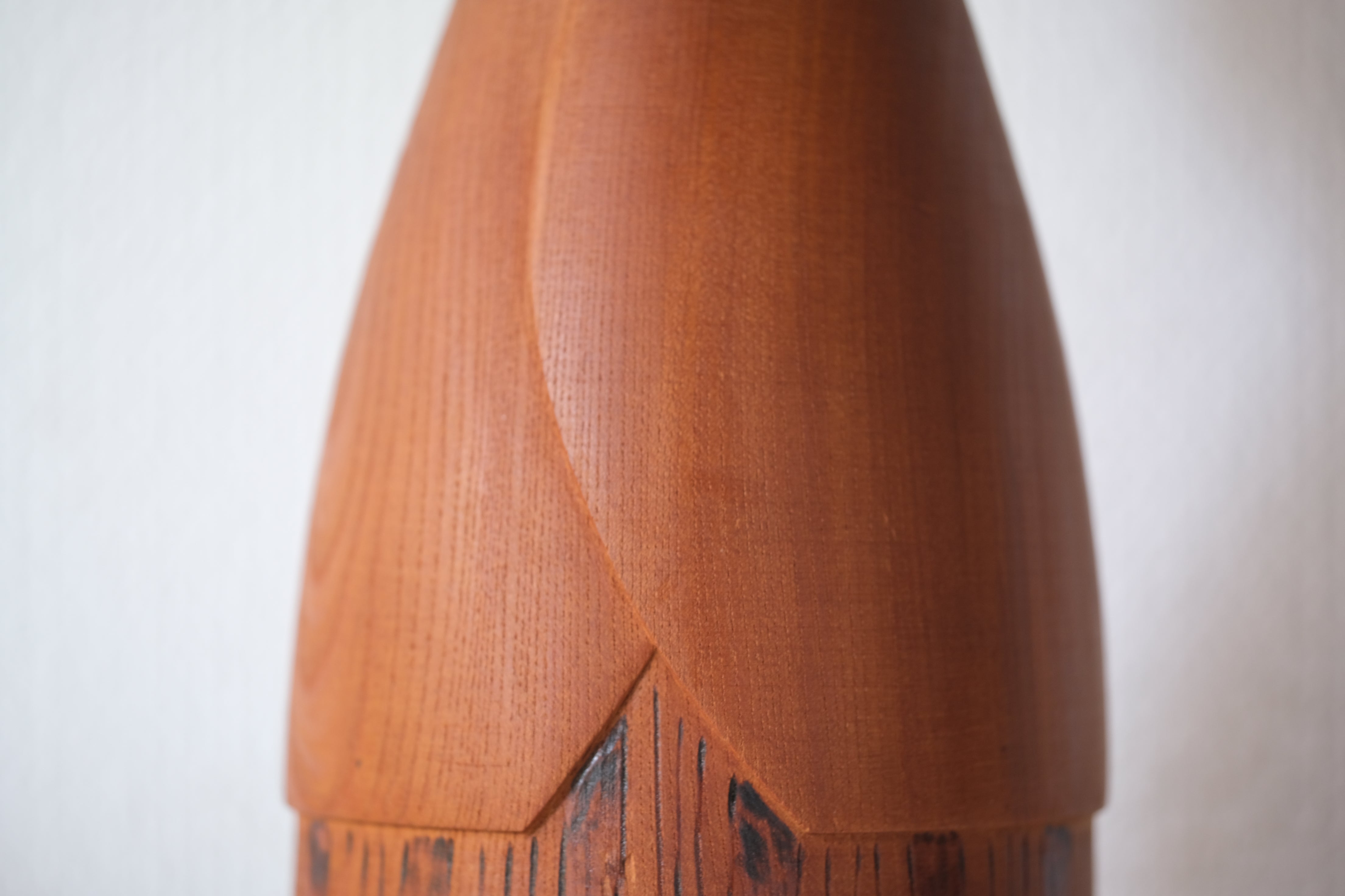 Exclusive Vintage Creative Kokeshi by Kato Masami 加藤正美 (1925-2012) | Titled: 雪国 - Yukiguni - Snow Country | 29,5 cm