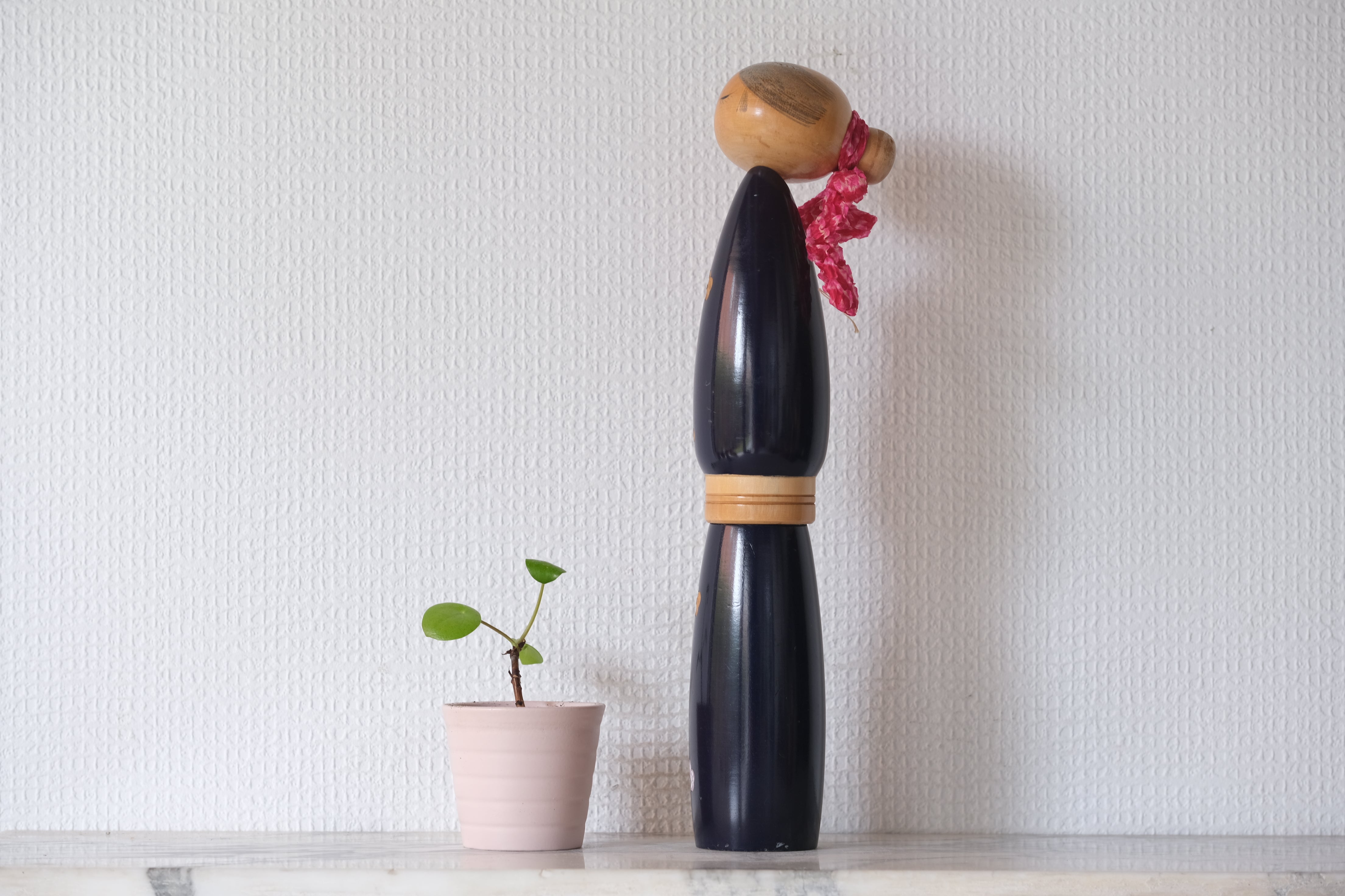 Vintage Sosaku Kokeshi by Sato Suigai 佐藤翠崕 (1920-) | 32,5 cm